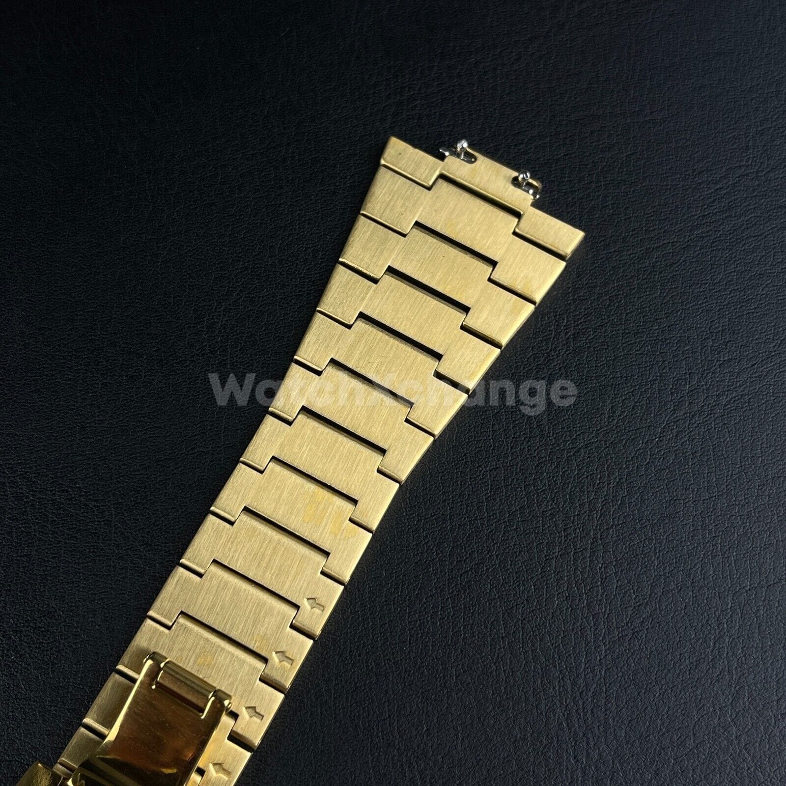 Tissot 12 mm Gold Steel Metal Watch Band Strap For Tissot PRX 40 mm Case Bracelet