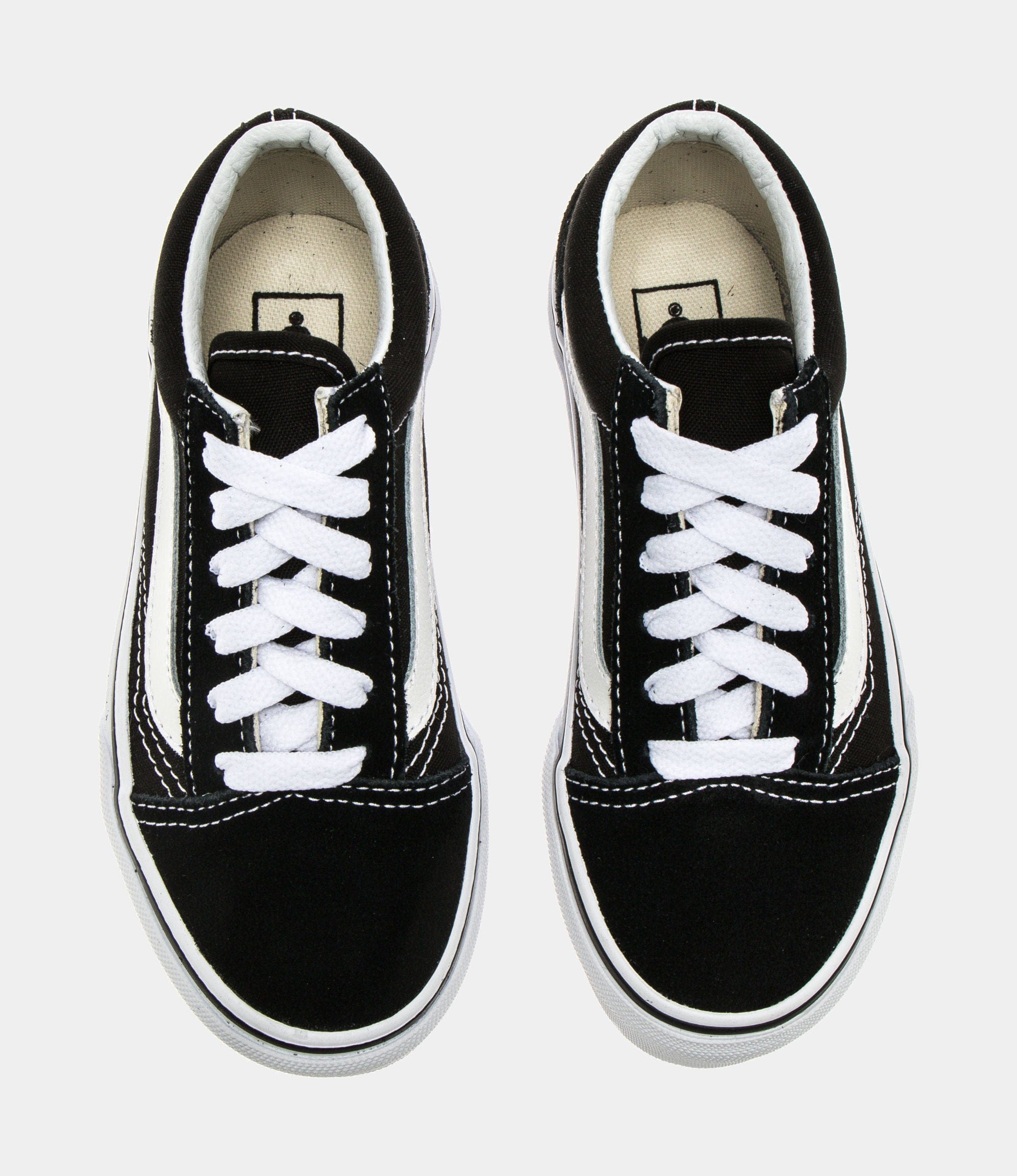 Vans Old Skool Preschool Skate Shoes (Black)
