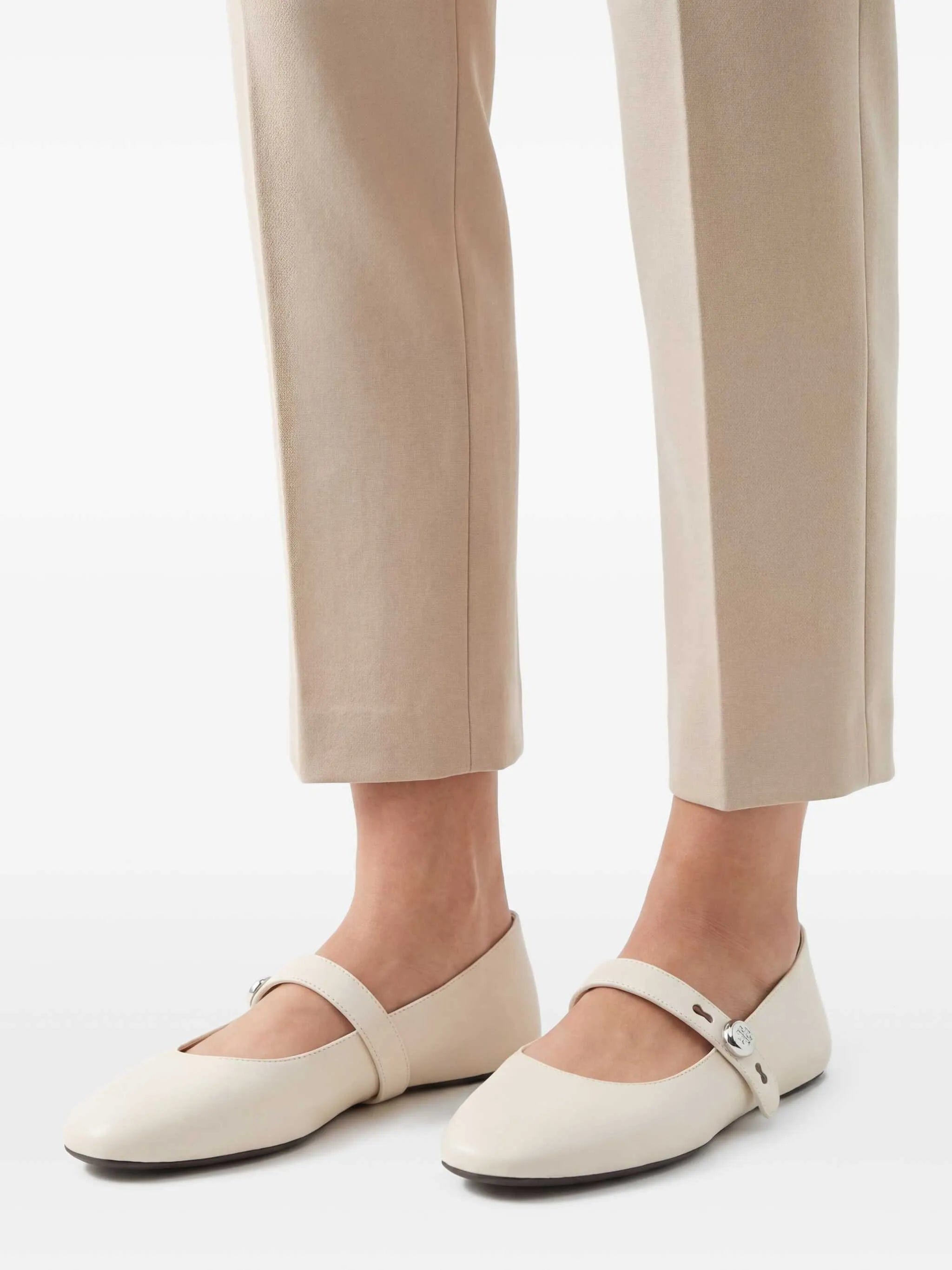Tory Burch Romy Mary Jane buckle strap ballet flats
