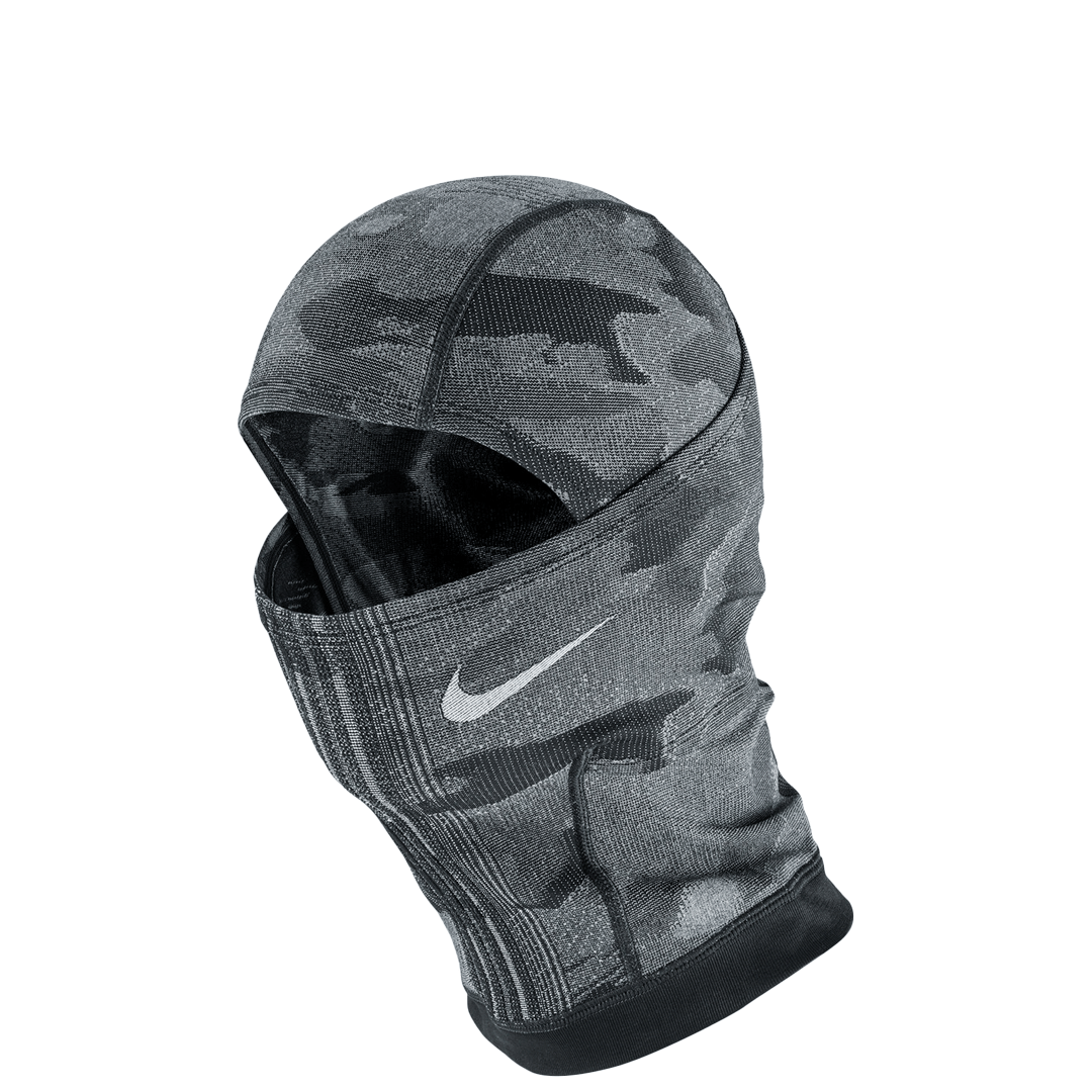 Nike HYPERWARM KNIT HOOD AOP ANTHRACITE/WHITE