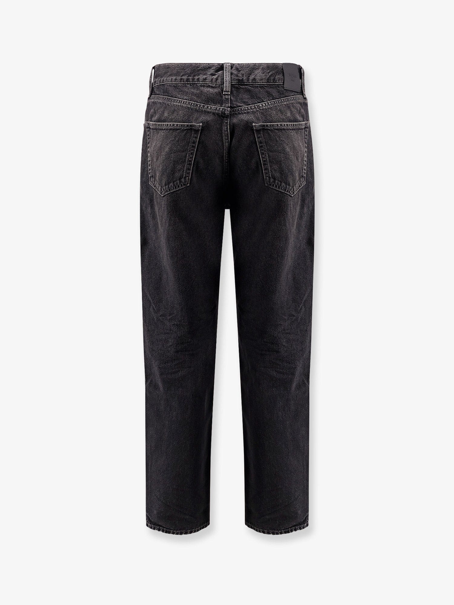 Saint Laurent Long Mick black denim trousers