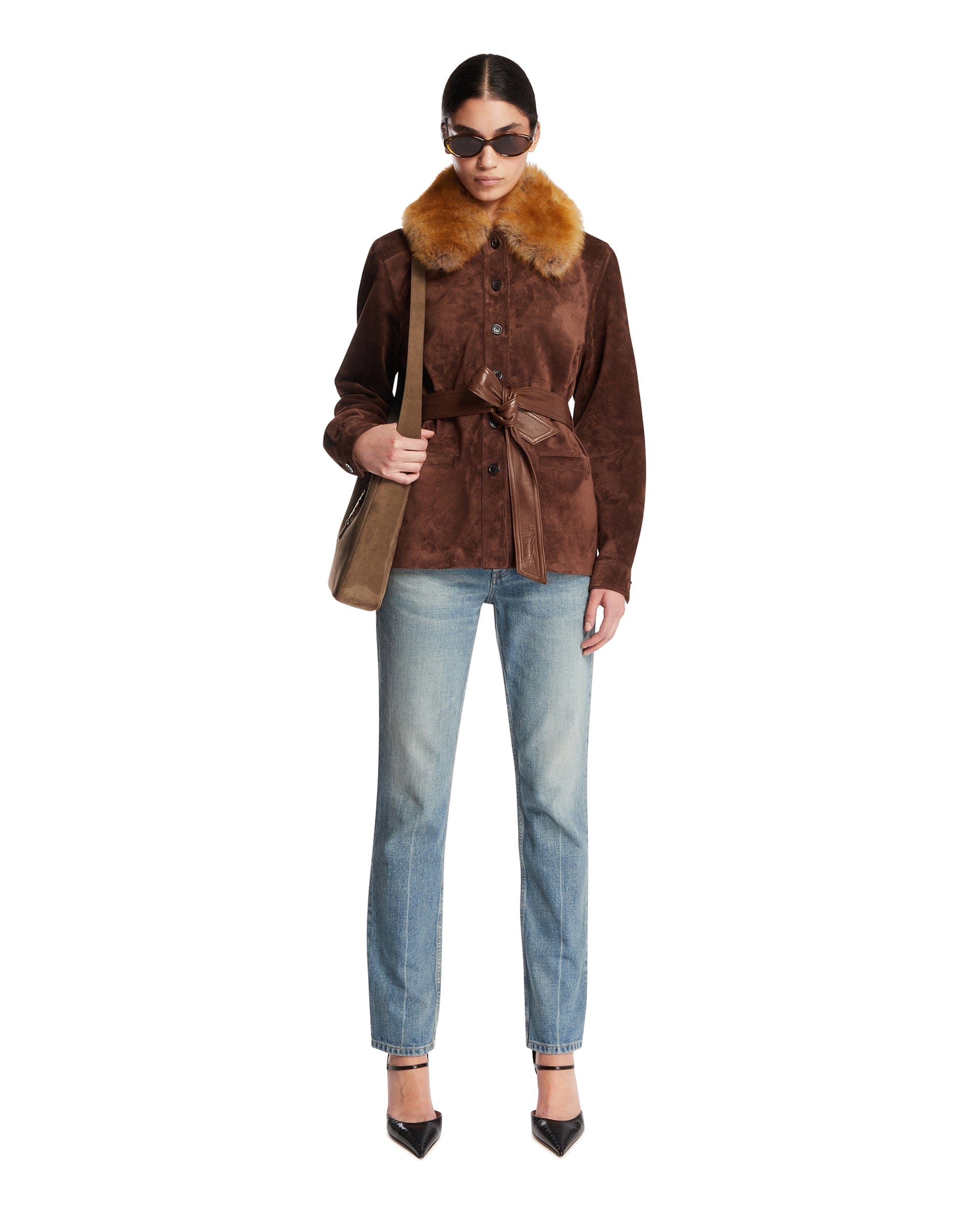 Saint Laurent Jeans A Cinque Tasche Blu