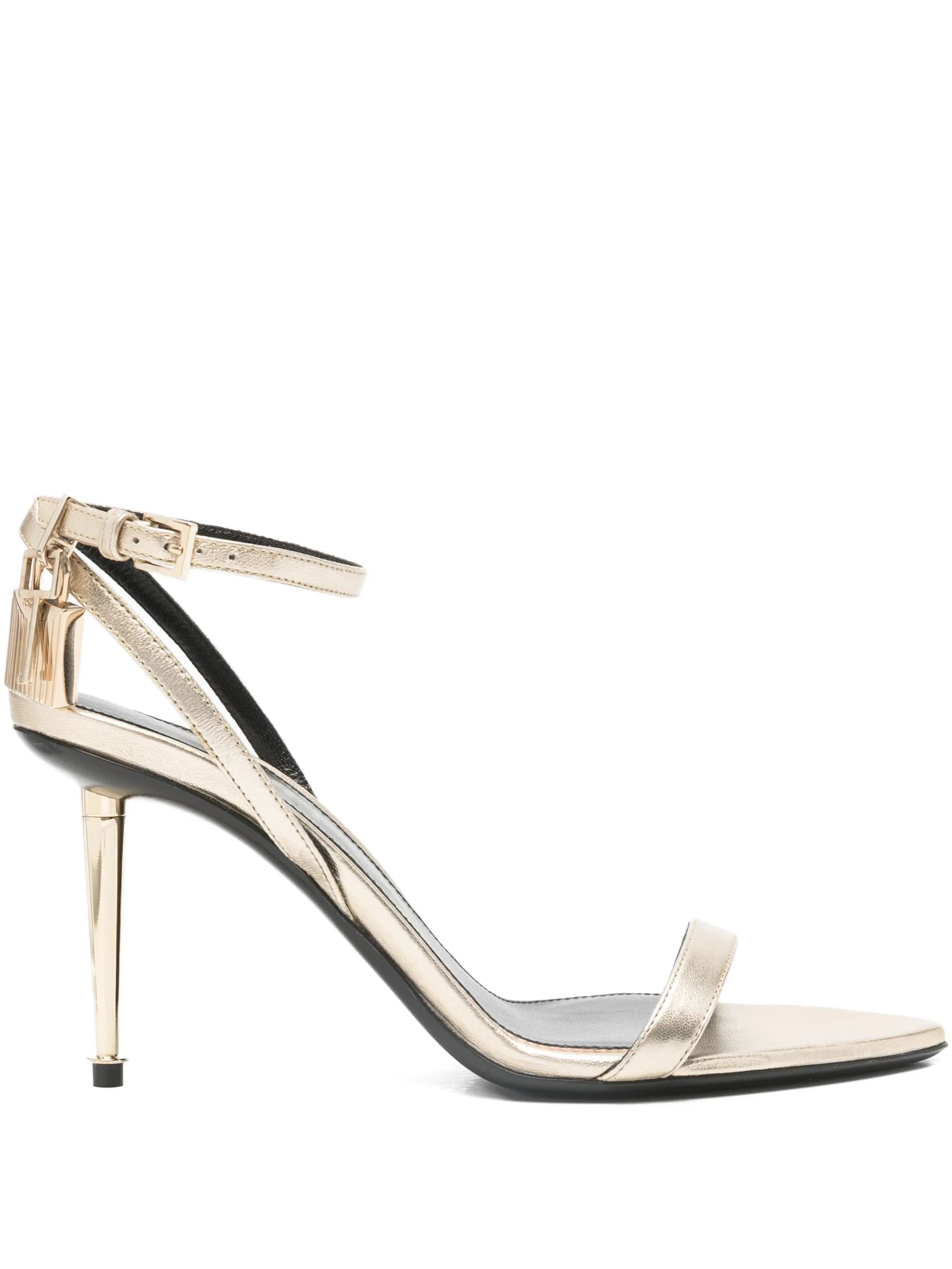 TOM FORD ankle - strap padlock sandals