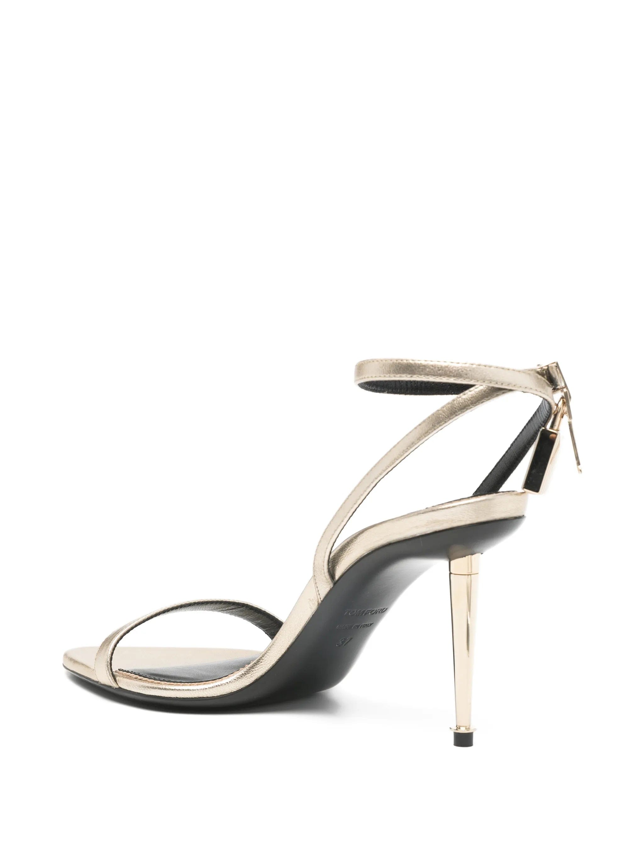 TOM FORD ankle - strap padlock sandals