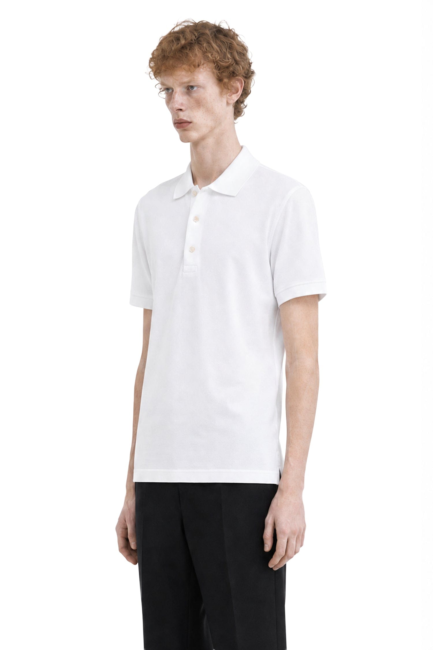 TOM FORD Piqué Short Sleeve Polo Shirt