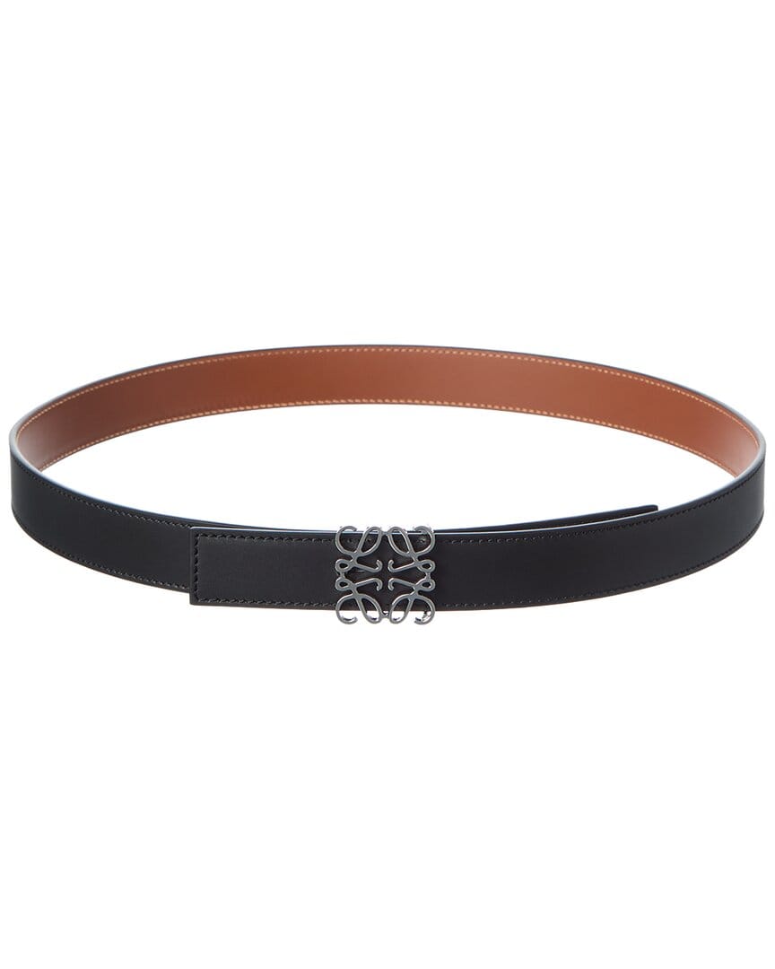 Loewe Anagram Reversible Leather Belt