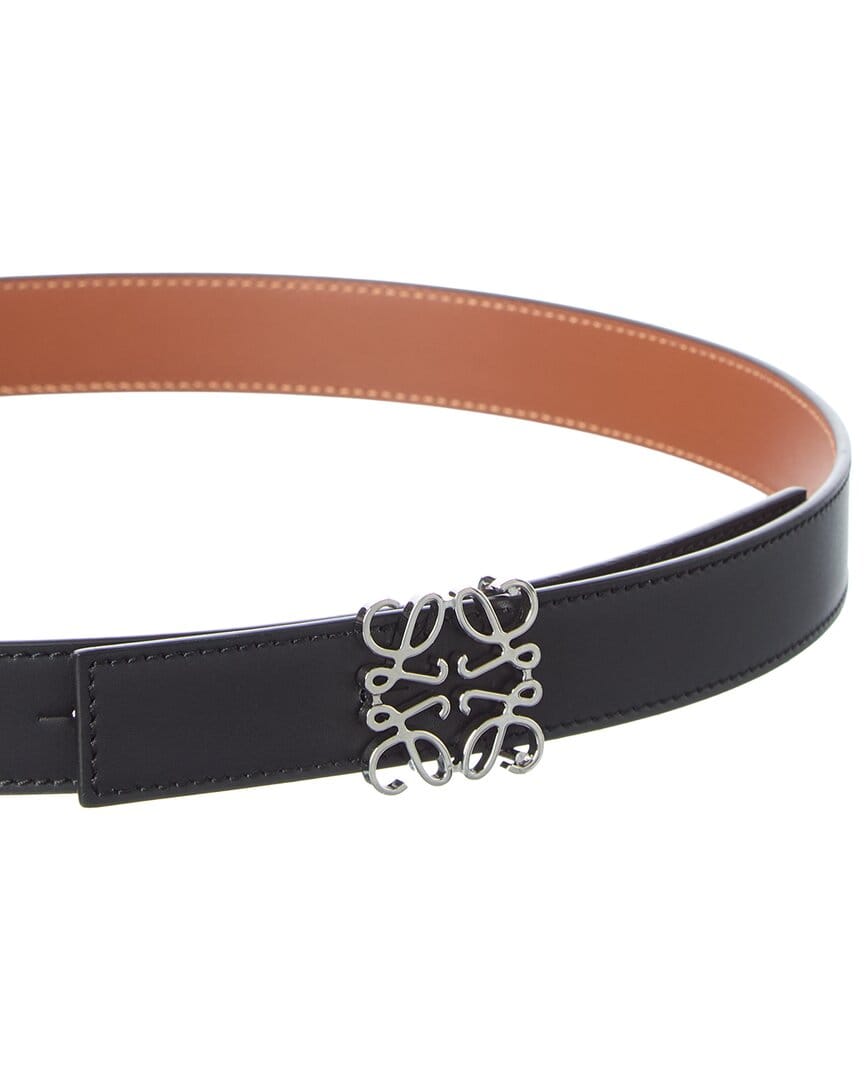 Loewe Anagram Reversible Leather Belt