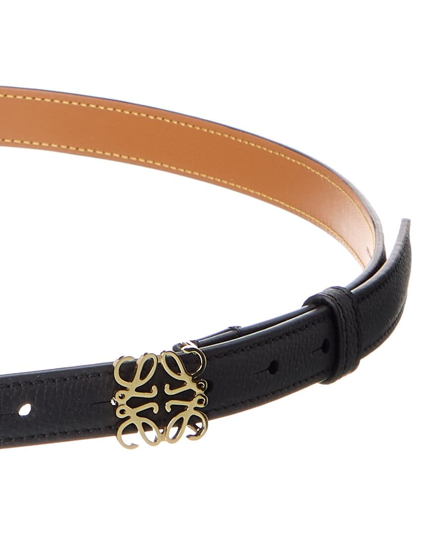 Loewe Anagram Leather Belt