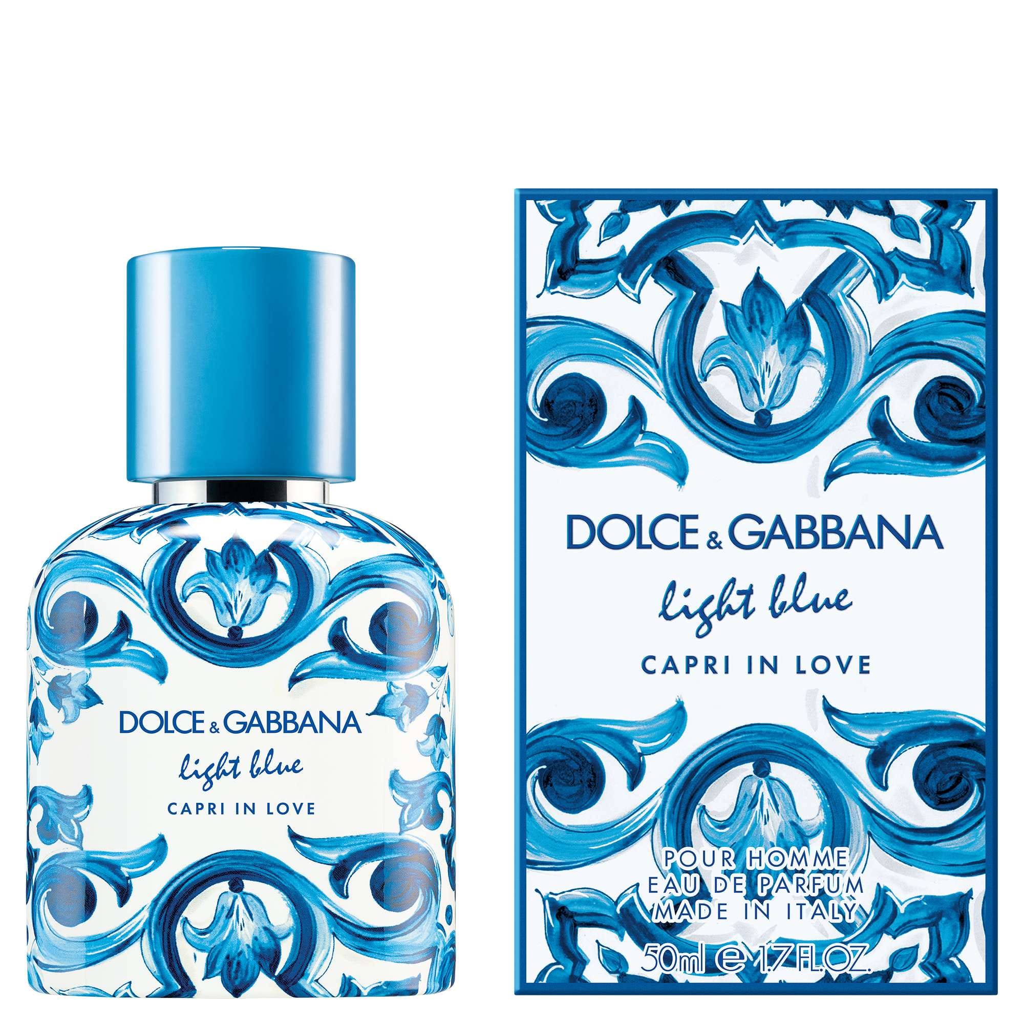 Dolce&gabbana Light Blue Love In Capri Pour Homme Eau de Parfum Spray 50 ml