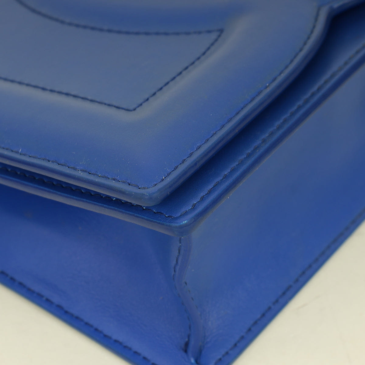 Dolce & Gabbana Royal Blue DG Logo Flap Crossbody Bag