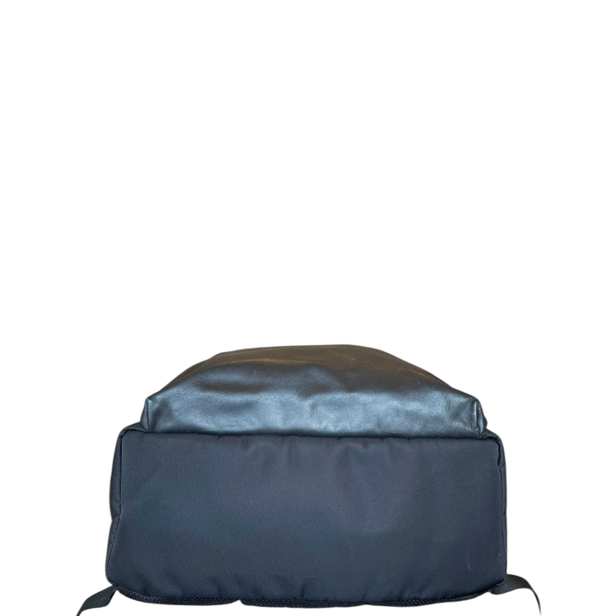 Fendi Black Nylon and Leather Monster Eyes Backpack