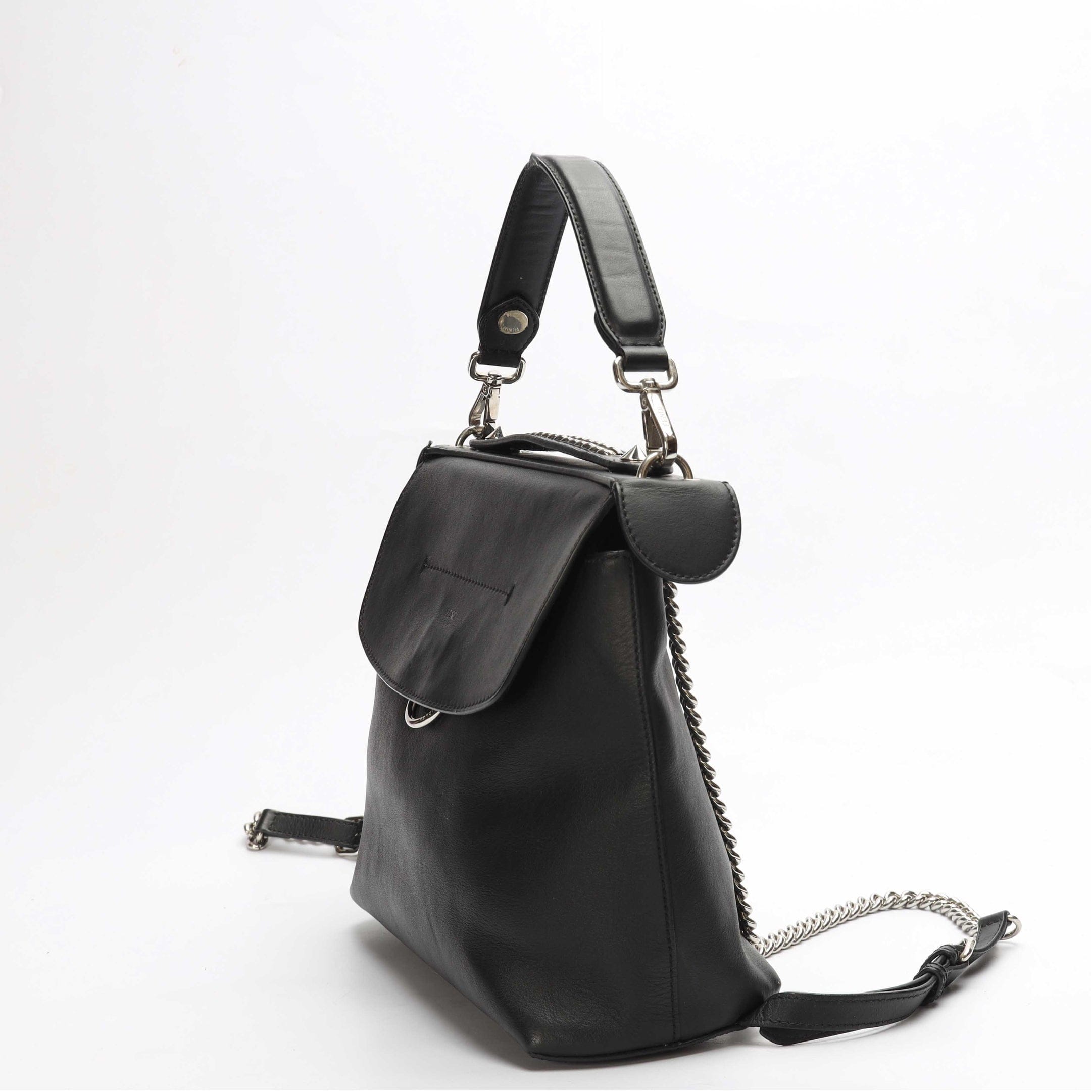 Fendi Black Back to School Backpack