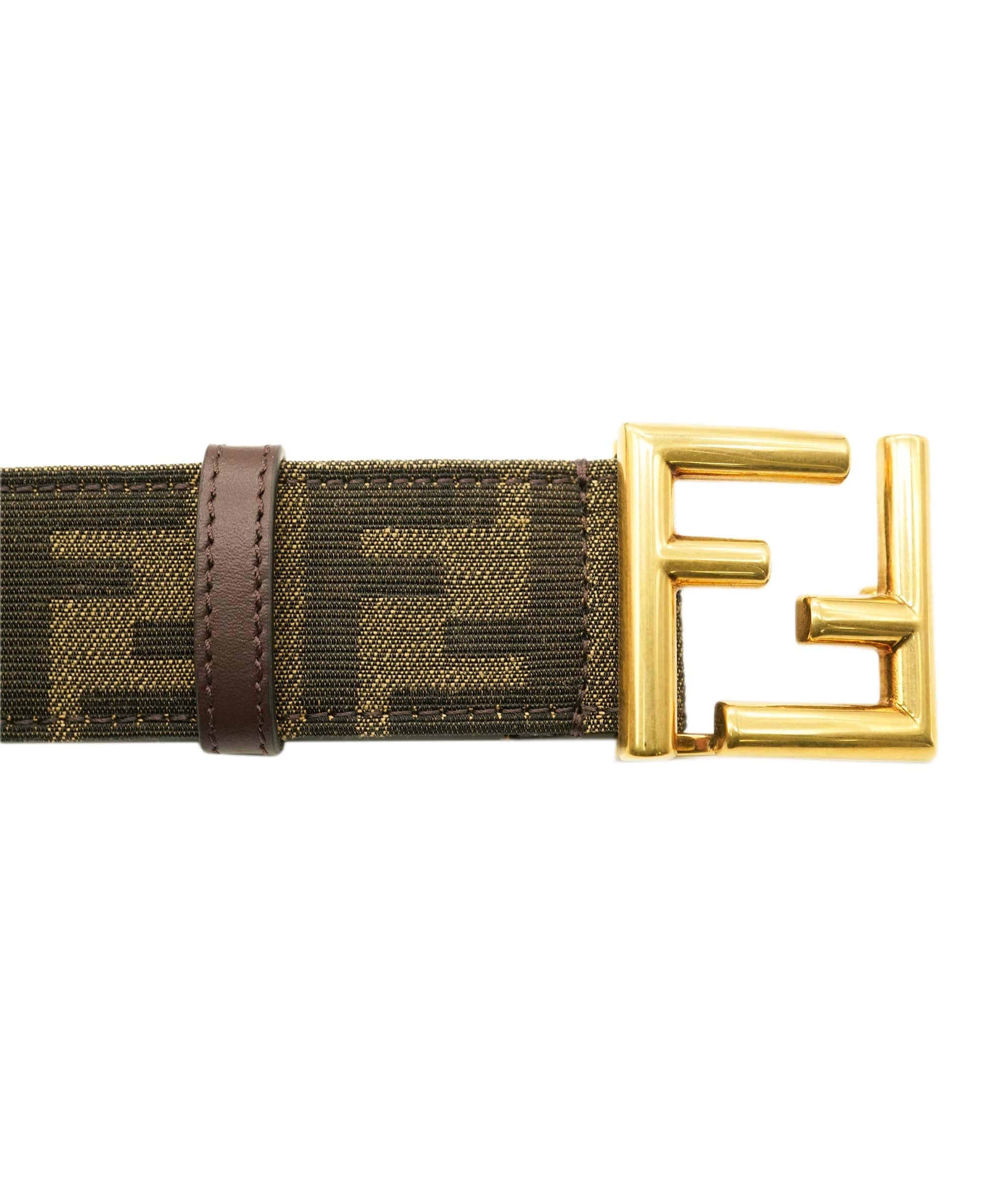 Fendi Zucca Belt Brown Belt ALL1094
