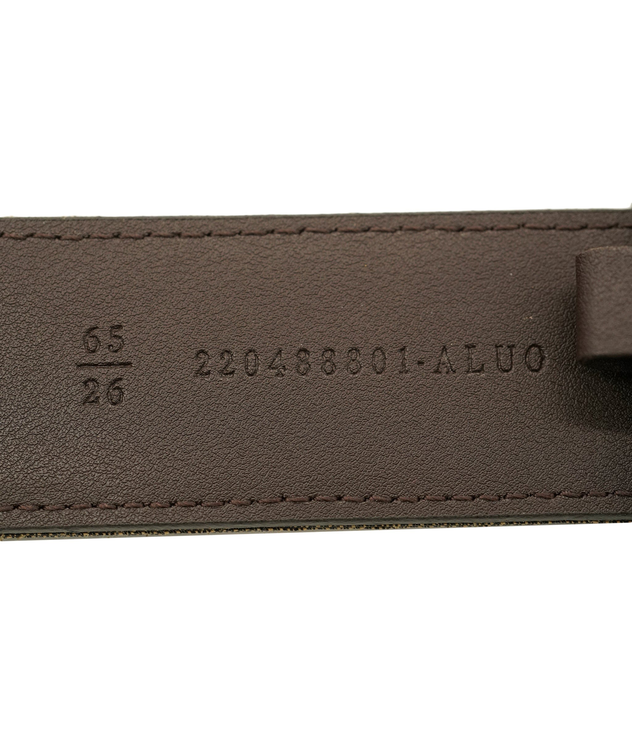 Fendi Zucca Belt Brown Belt ALL1094
