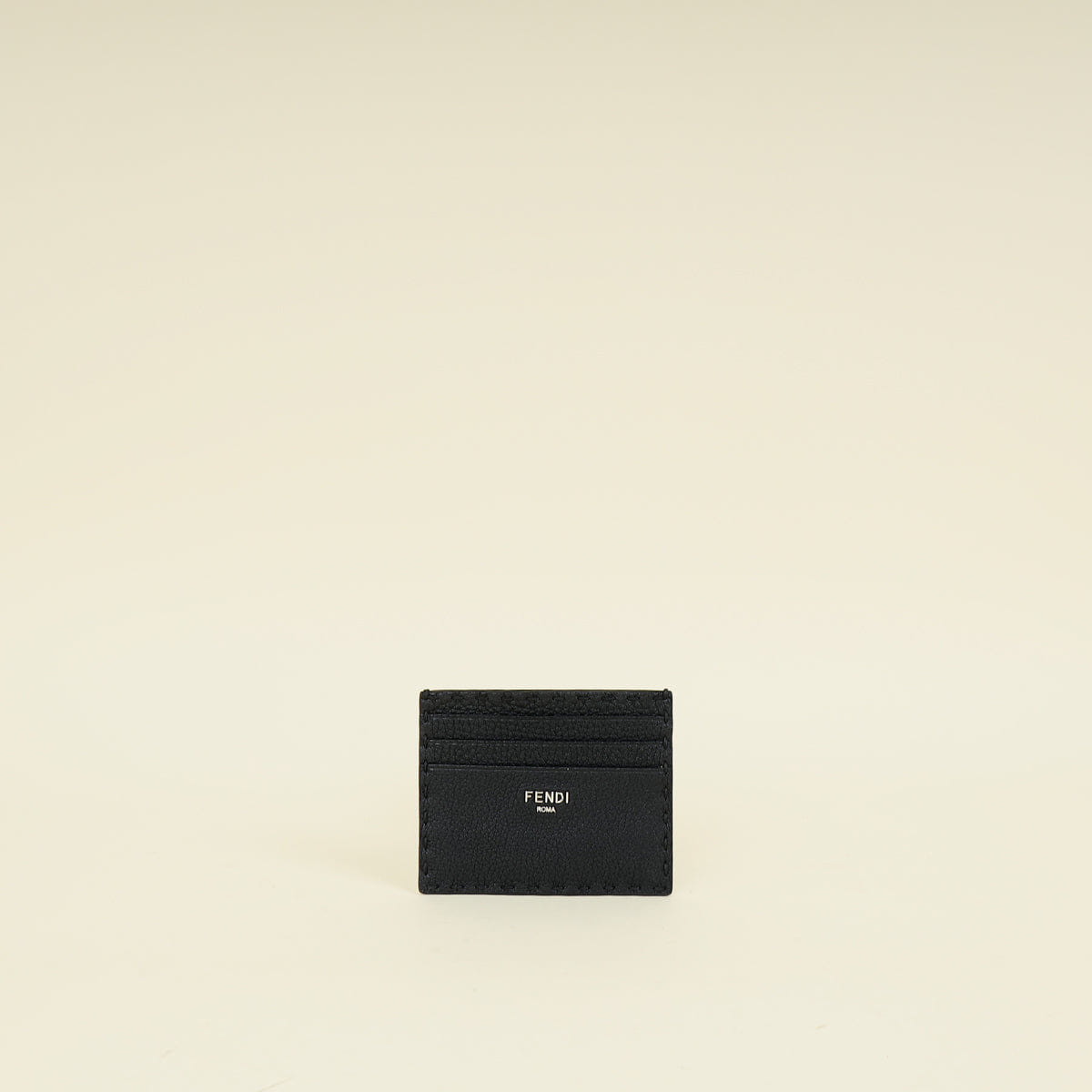 Fendi Black Selleria Card Holder