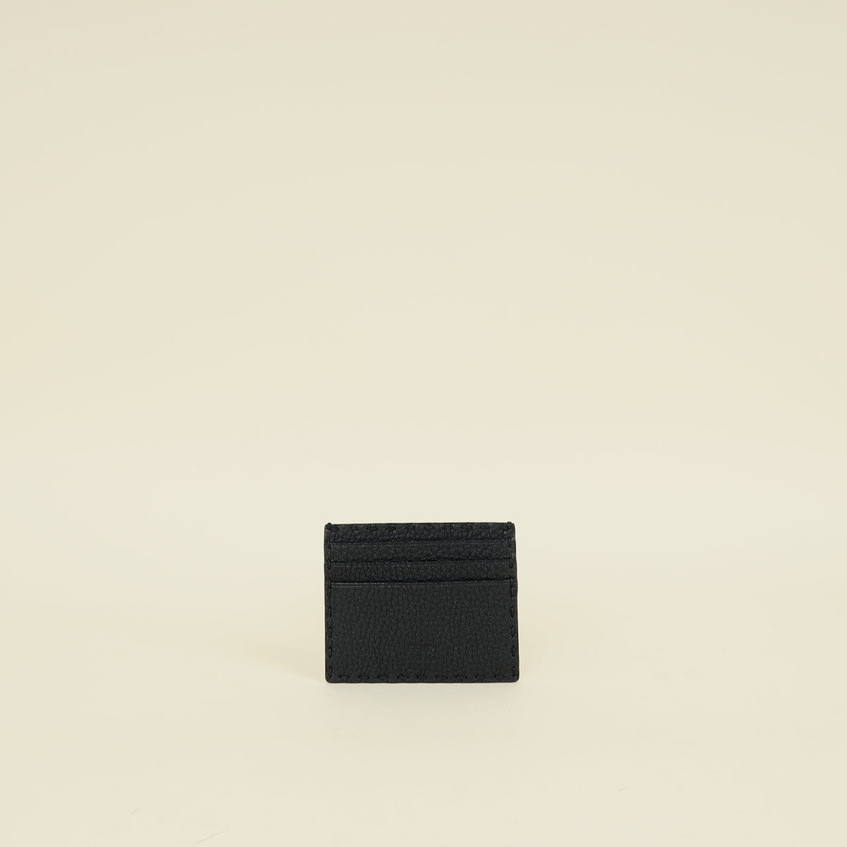 Fendi Black Selleria Card Holder