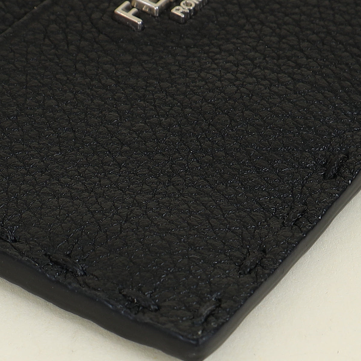 Fendi Black Selleria Card Holder