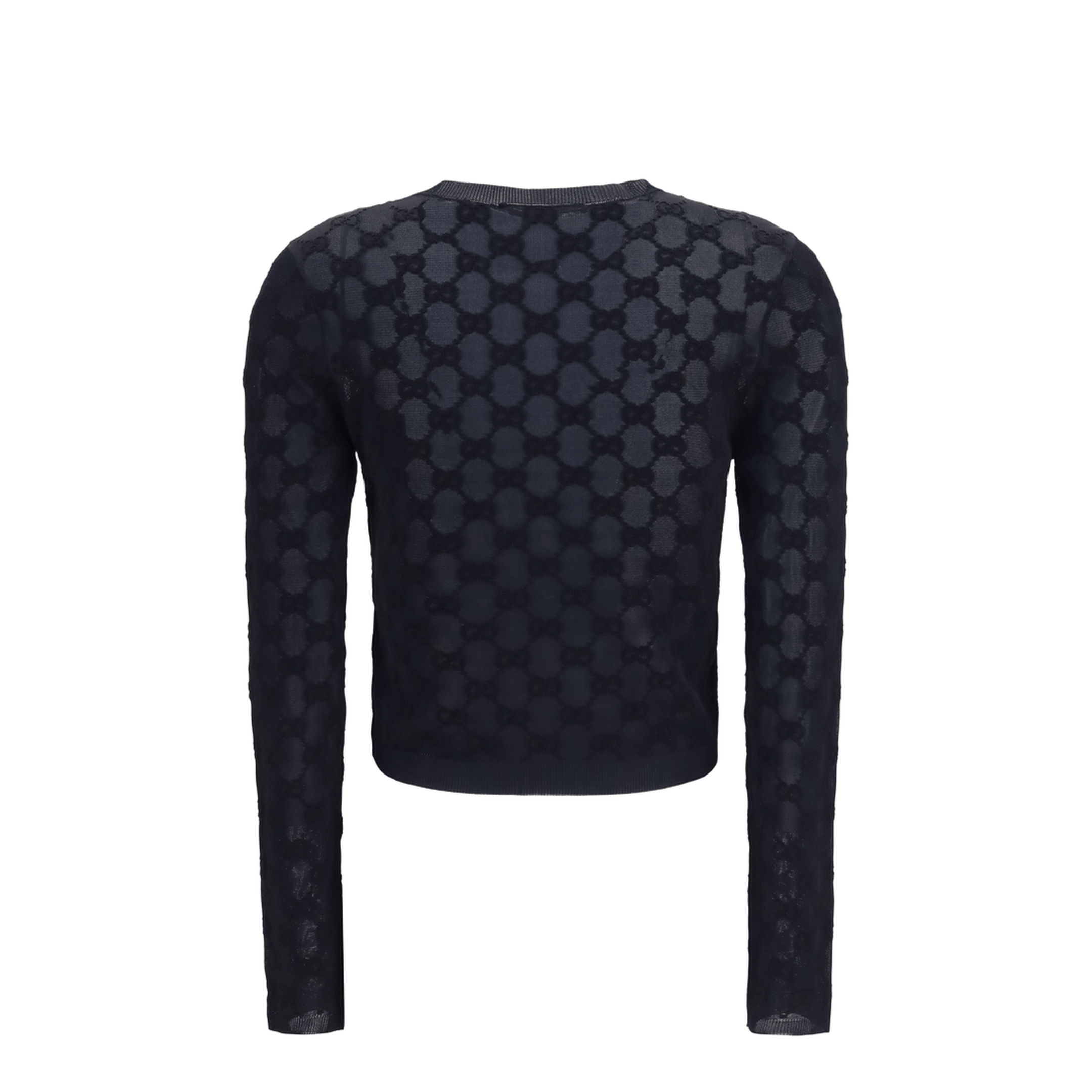 Gucci All - Over Viscose Crepe Cardigan