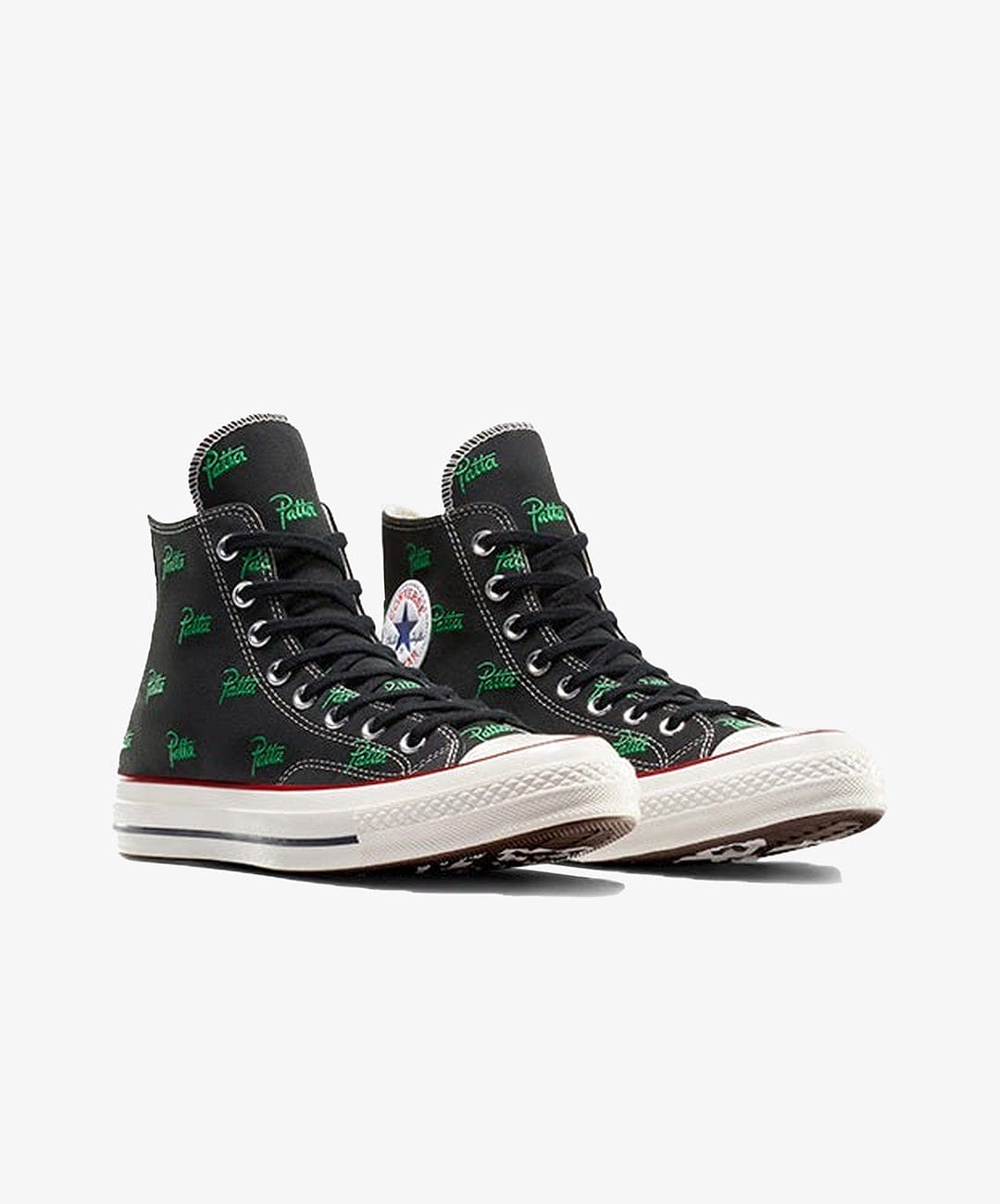 CONVERSE | x PATTA CHUCK 70 { BLACK/GREEN