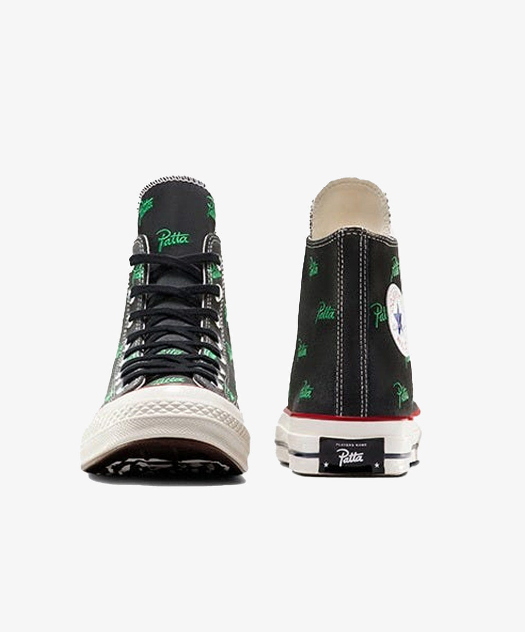 CONVERSE | x PATTA CHUCK 70 { BLACK/GREEN