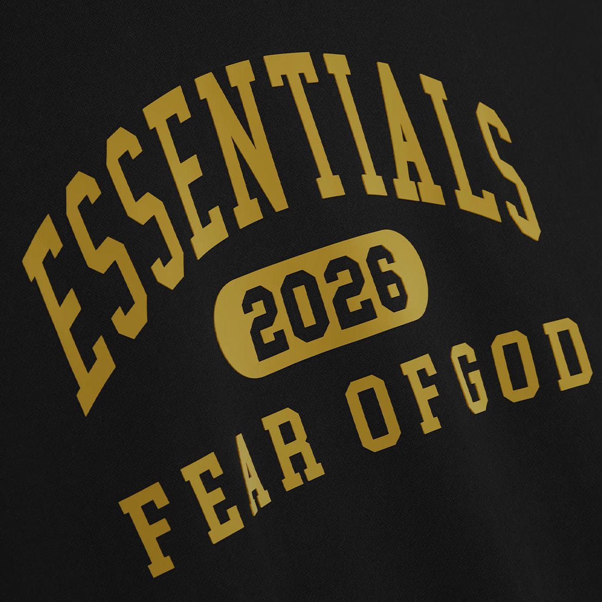 Fear of God Essentials Classic Hoodie - Vintage BLACK
