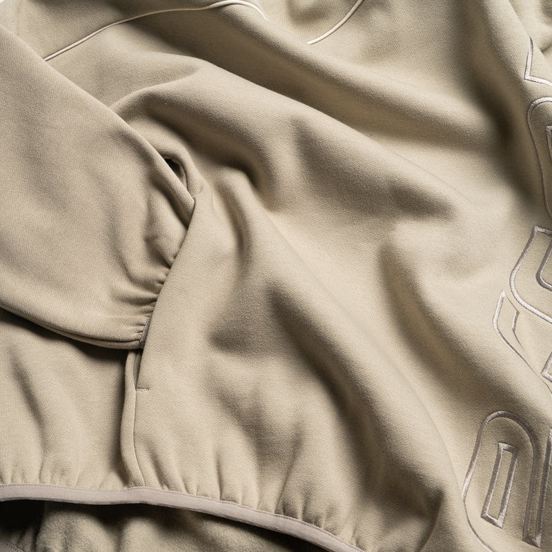 Fear Of God Essentials Active Trace Modern Fleece Hoodie - Seal