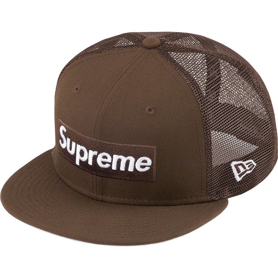 Supreme Box Logo Mesh Back New Era® (Brown)