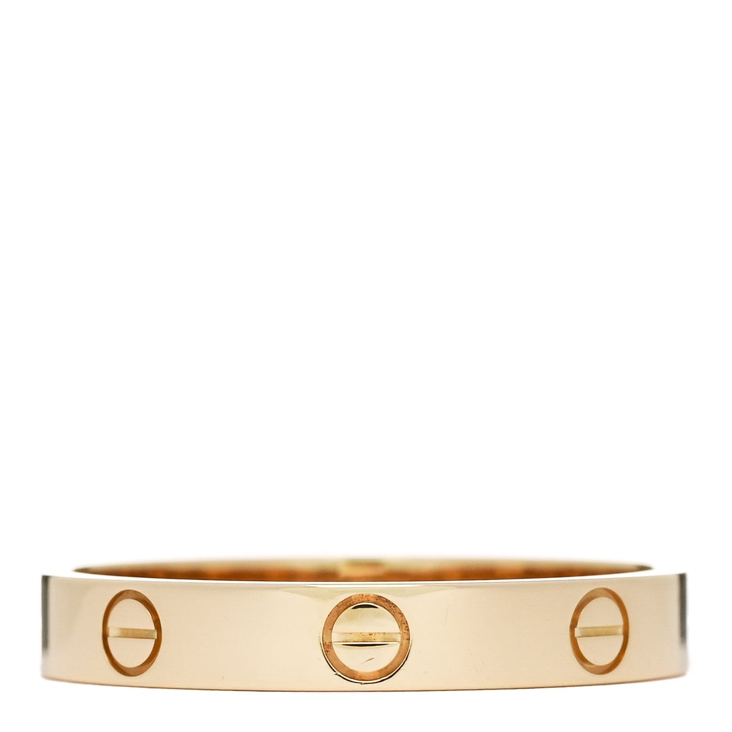 Cartier 18K Yellow Gold 3.5 mm LOVE Wedding Band Ring 63 10.25