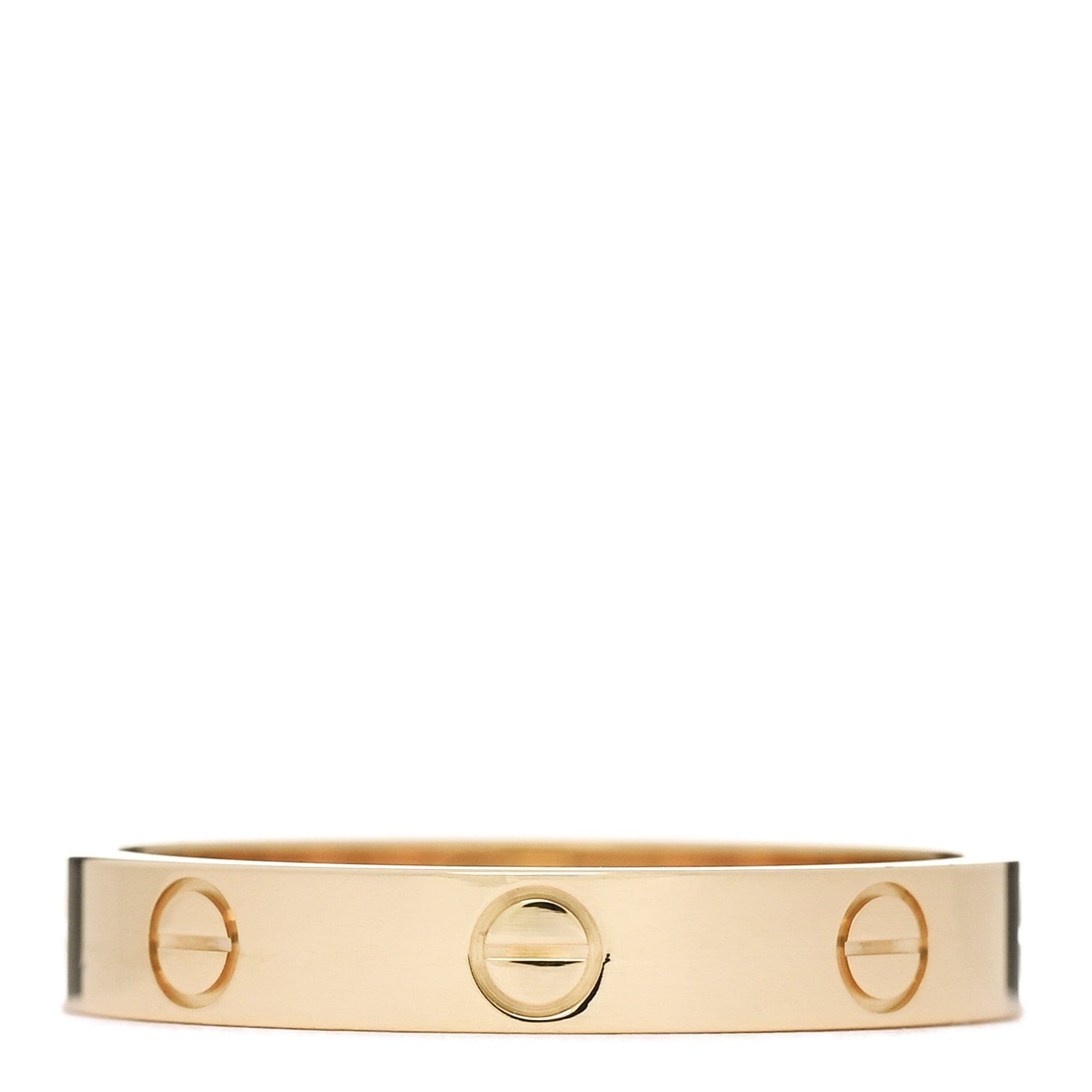 Cartier 18K Yellow Gold 3.5 mm LOVE Wedding Band Ring 61 9.5