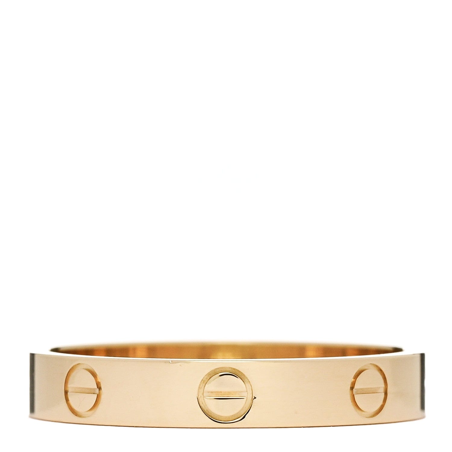 Cartier 18K Yellow Gold 3.5 mm LOVE Wedding Band Ring 61 9.5