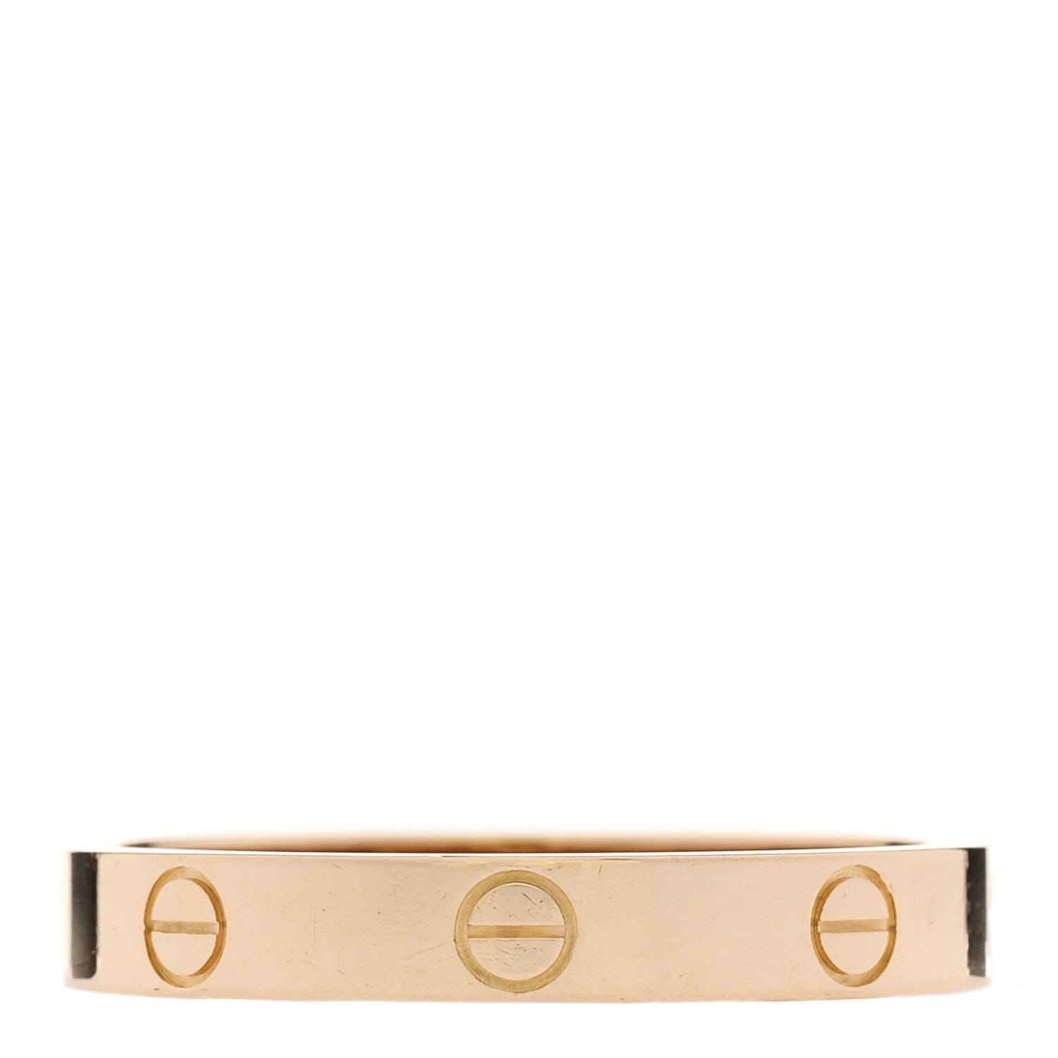 Cartier 18K Yellow Gold 3.5 mm LOVE Wedding Band Ring 64 10.75
