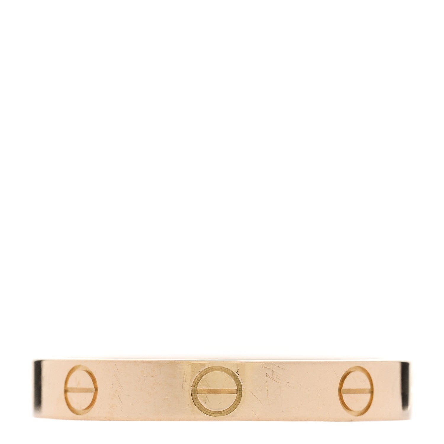 Cartier 18K Yellow Gold 3.5 mm LOVE Wedding Band Ring 64 10.75