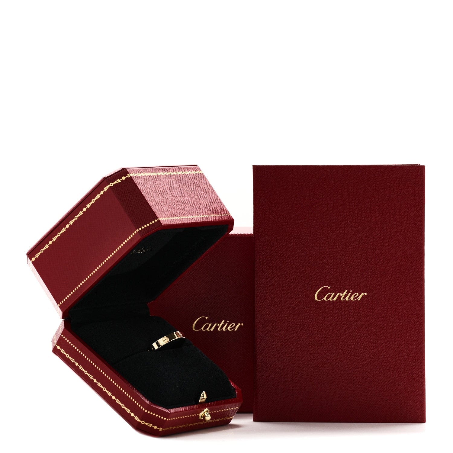 Cartier 18K Yellow Gold 3.5 mm LOVE Wedding Band Ring 64 10.75
