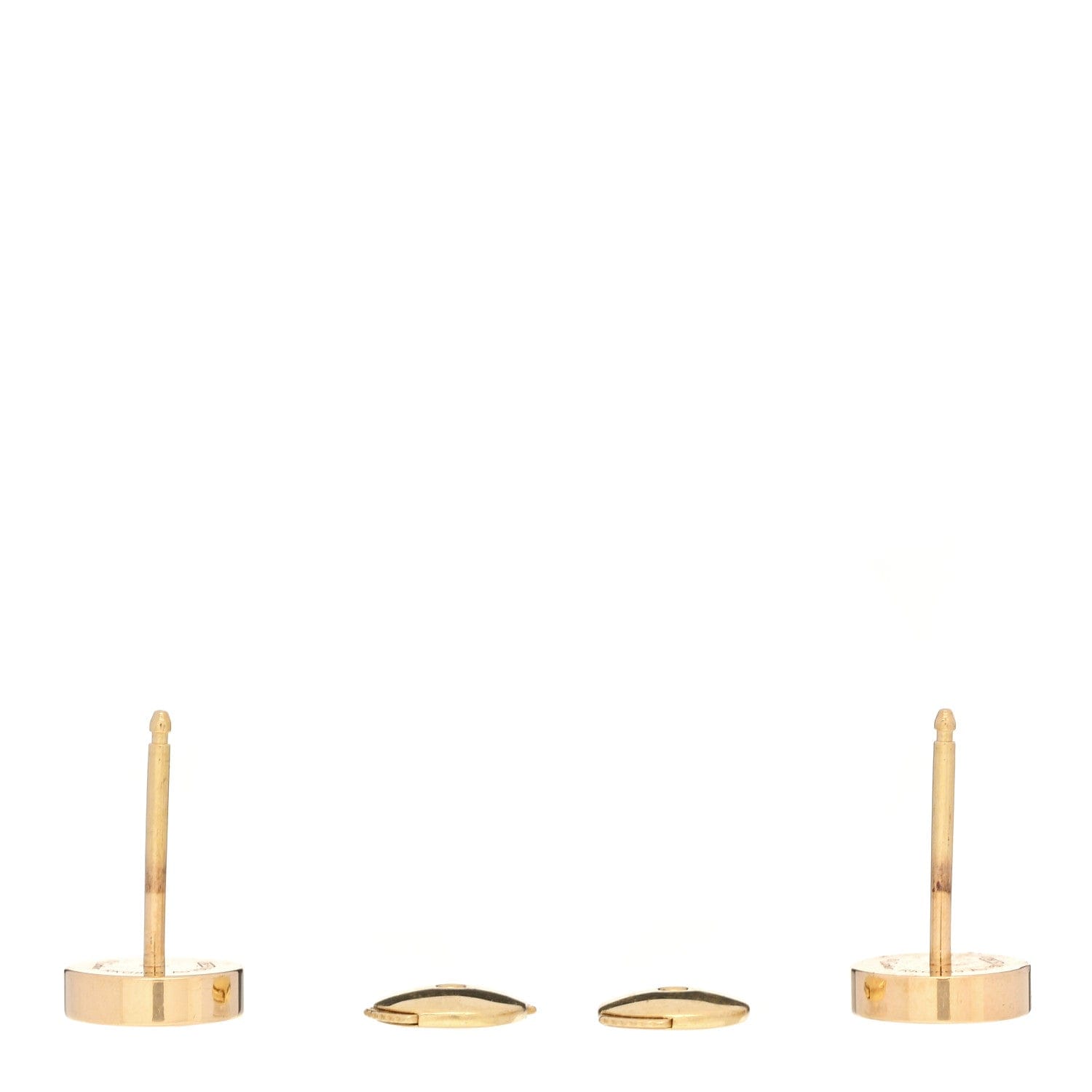 Cartier 18K Yellow Gold LOVE Earrings