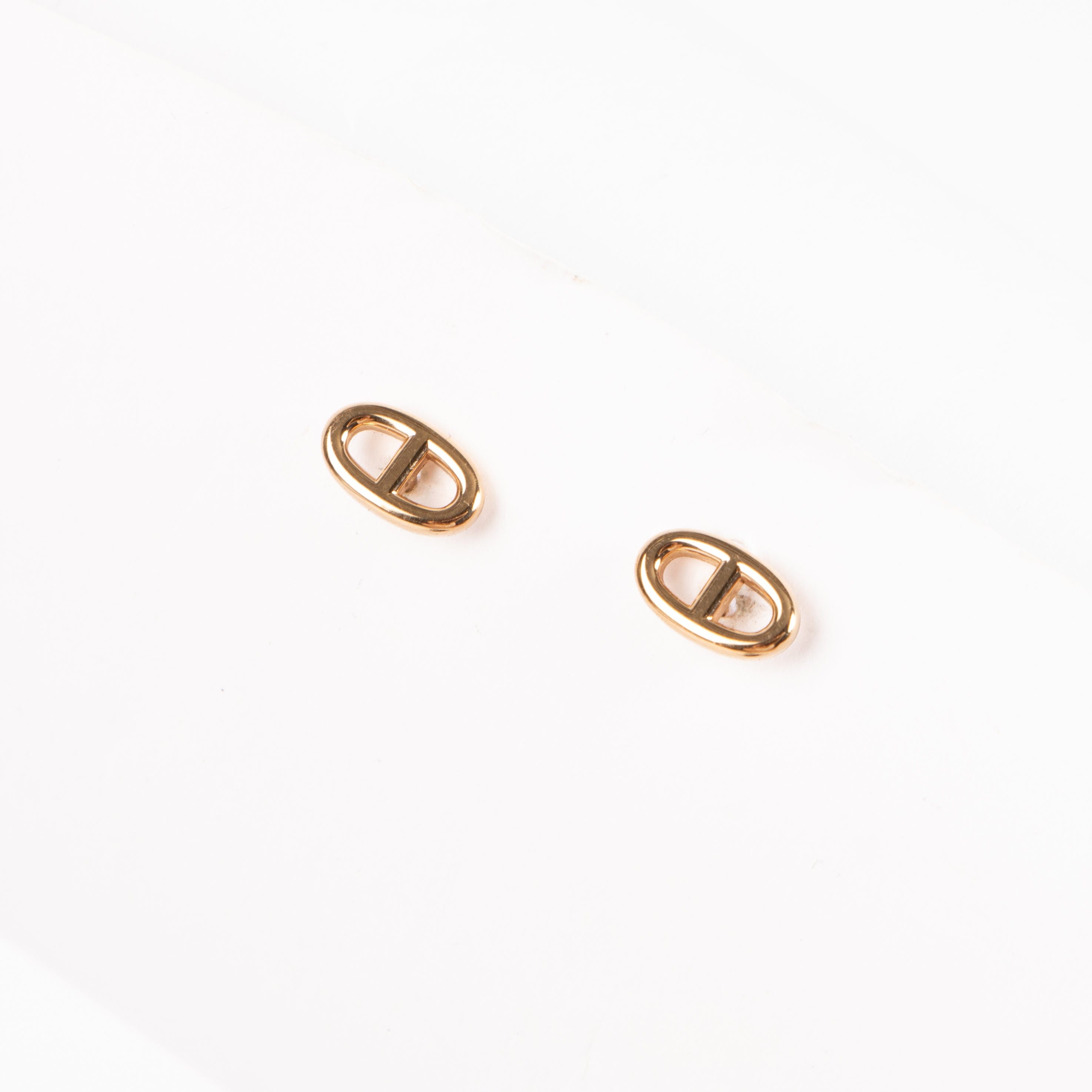 Hermès Yellow Gold Farandole Très Petit Modèle Earrings