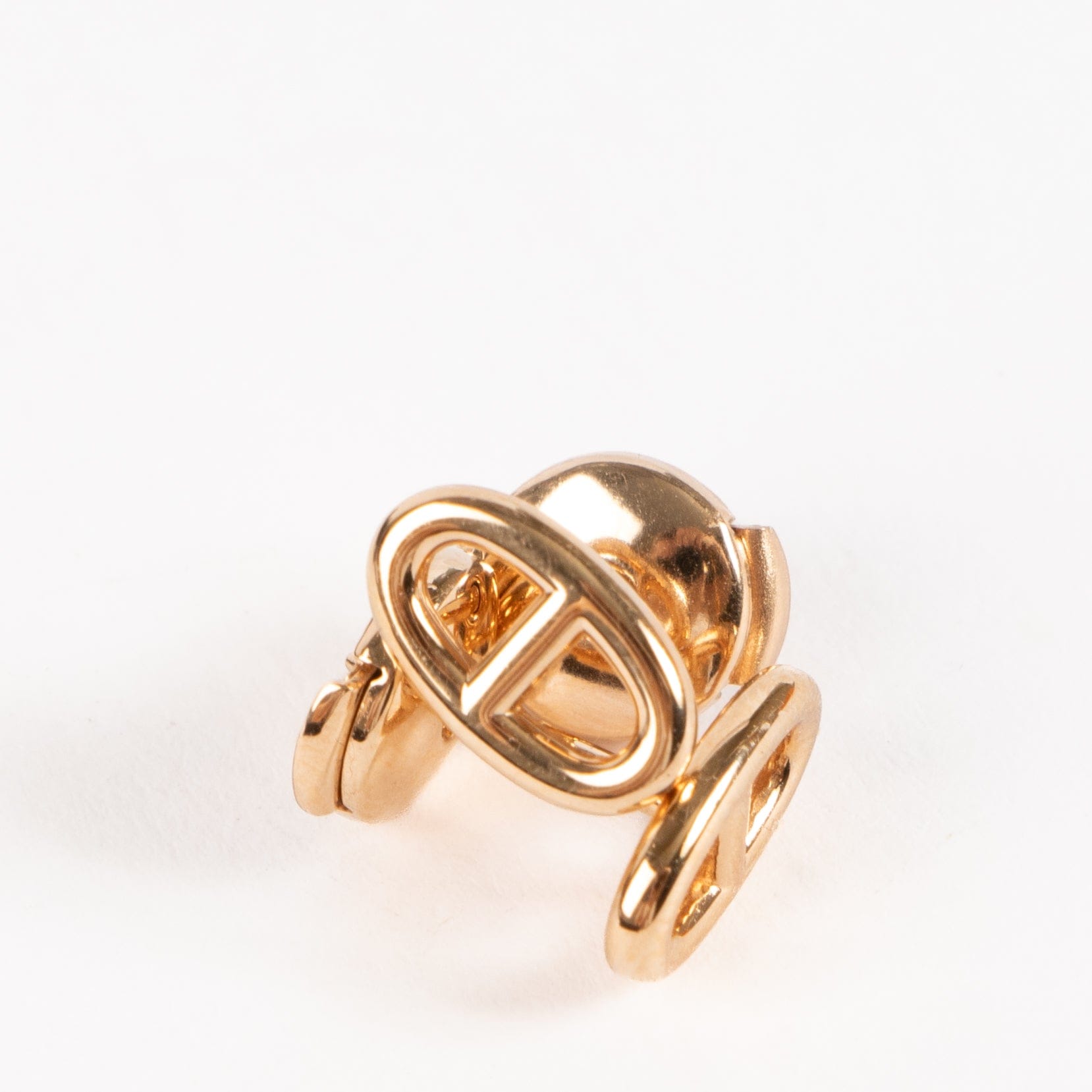Hermès Yellow Gold Farandole Très Petit Modèle Earrings
