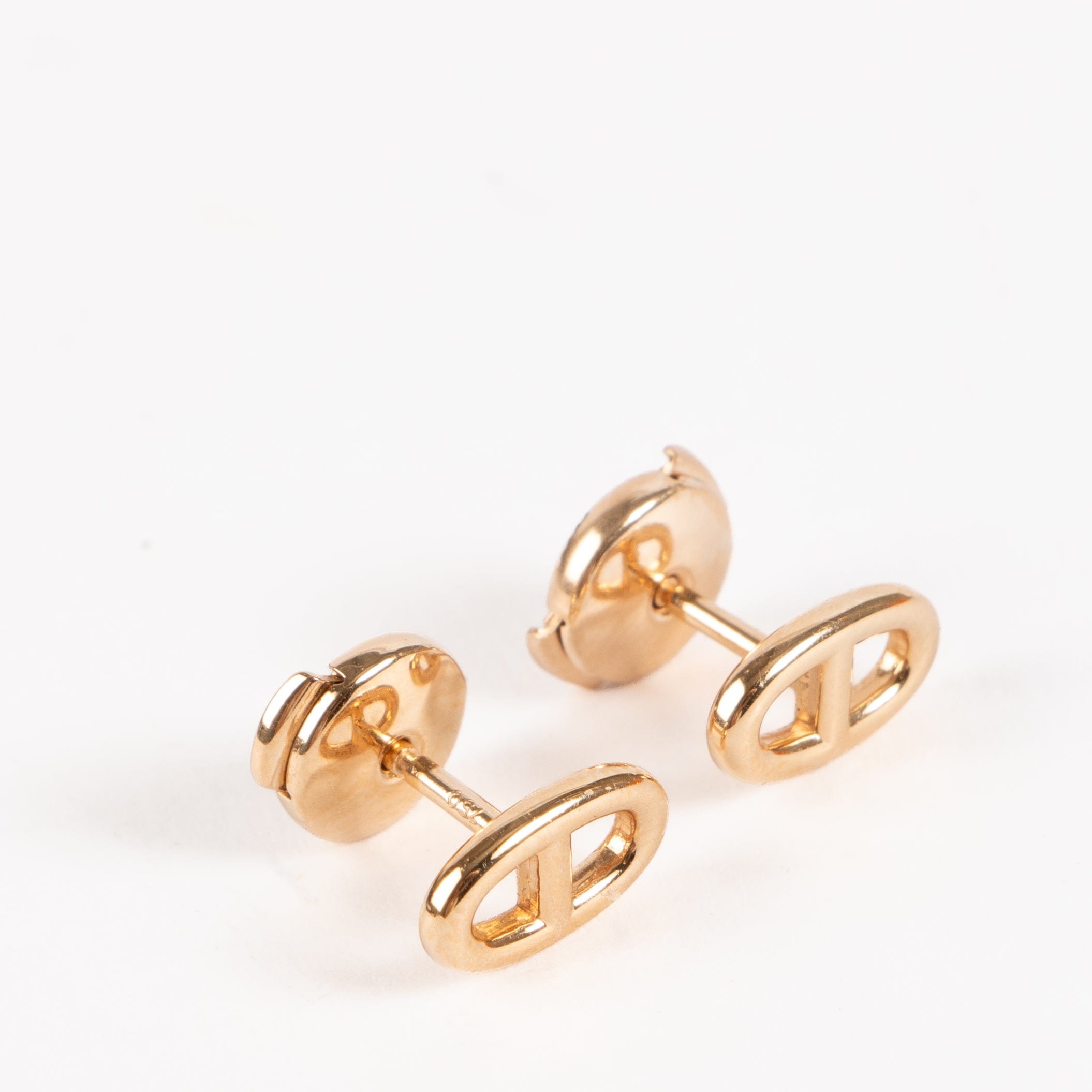 Hermès Yellow Gold Farandole Très Petit Modèle Earrings