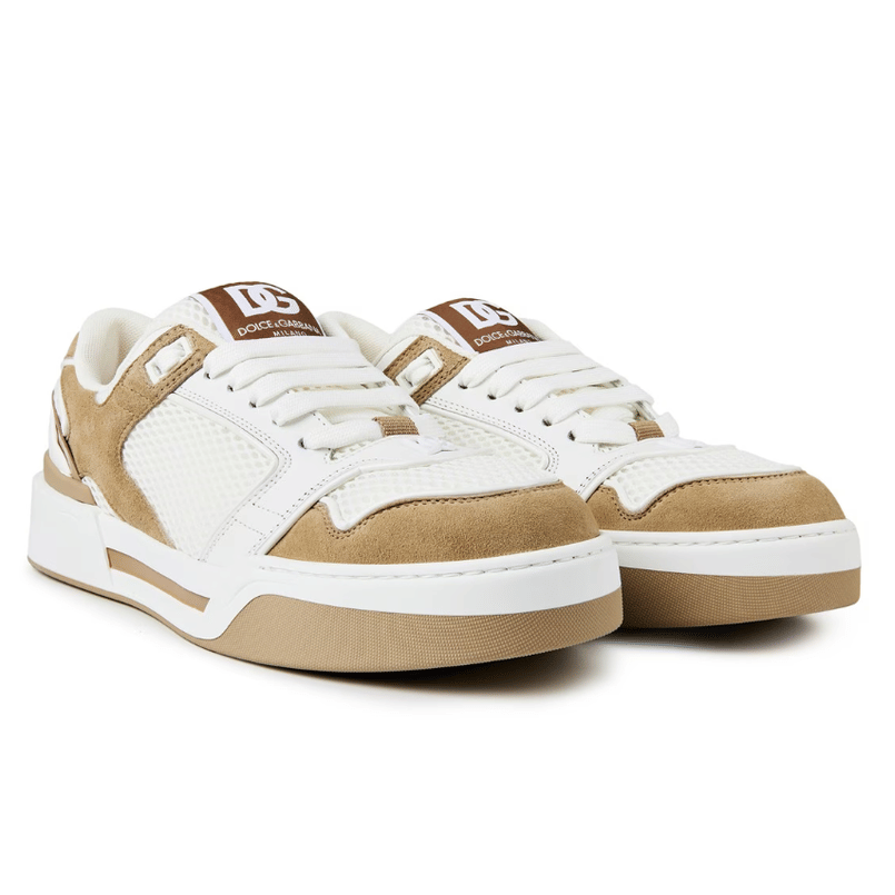 Dolce & Gabbana DOLCE AND GABBANA New Roma Sneakers White/Beige
