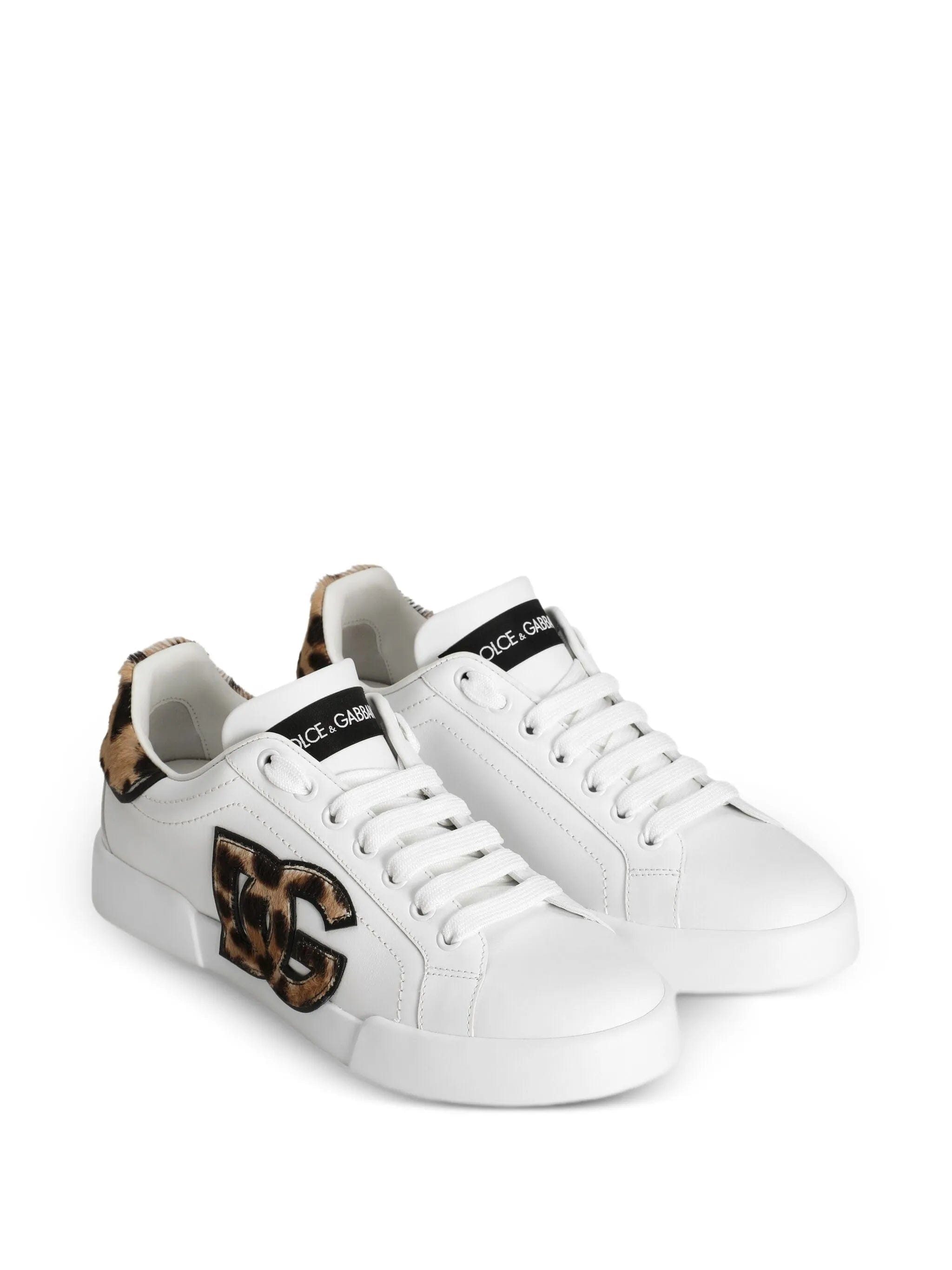 Dolce & Gabbana Portofino light strobel nappa calfskin sneakers