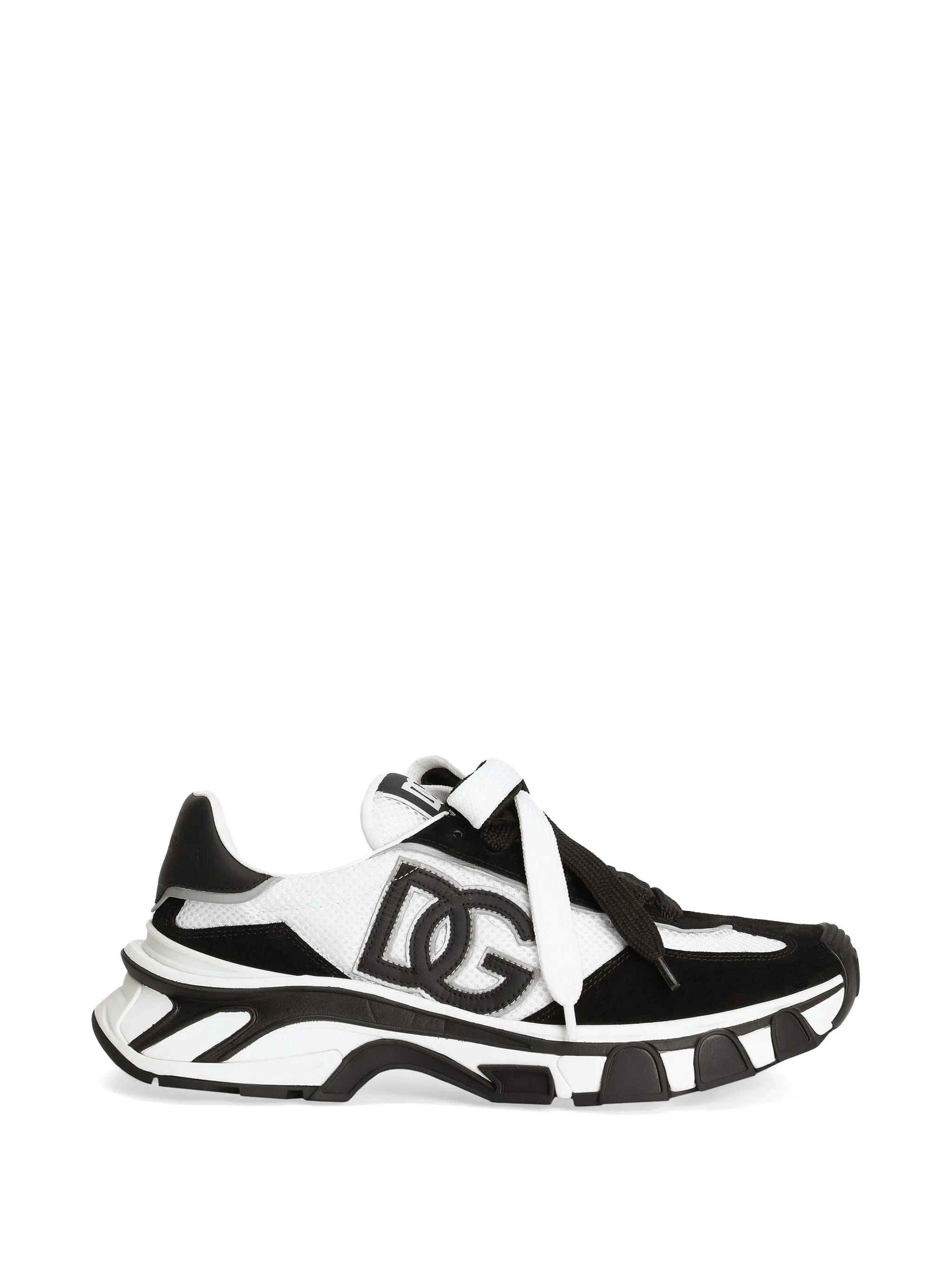 Dolce & Gabbana DG Country Road nylon and leather sneakers