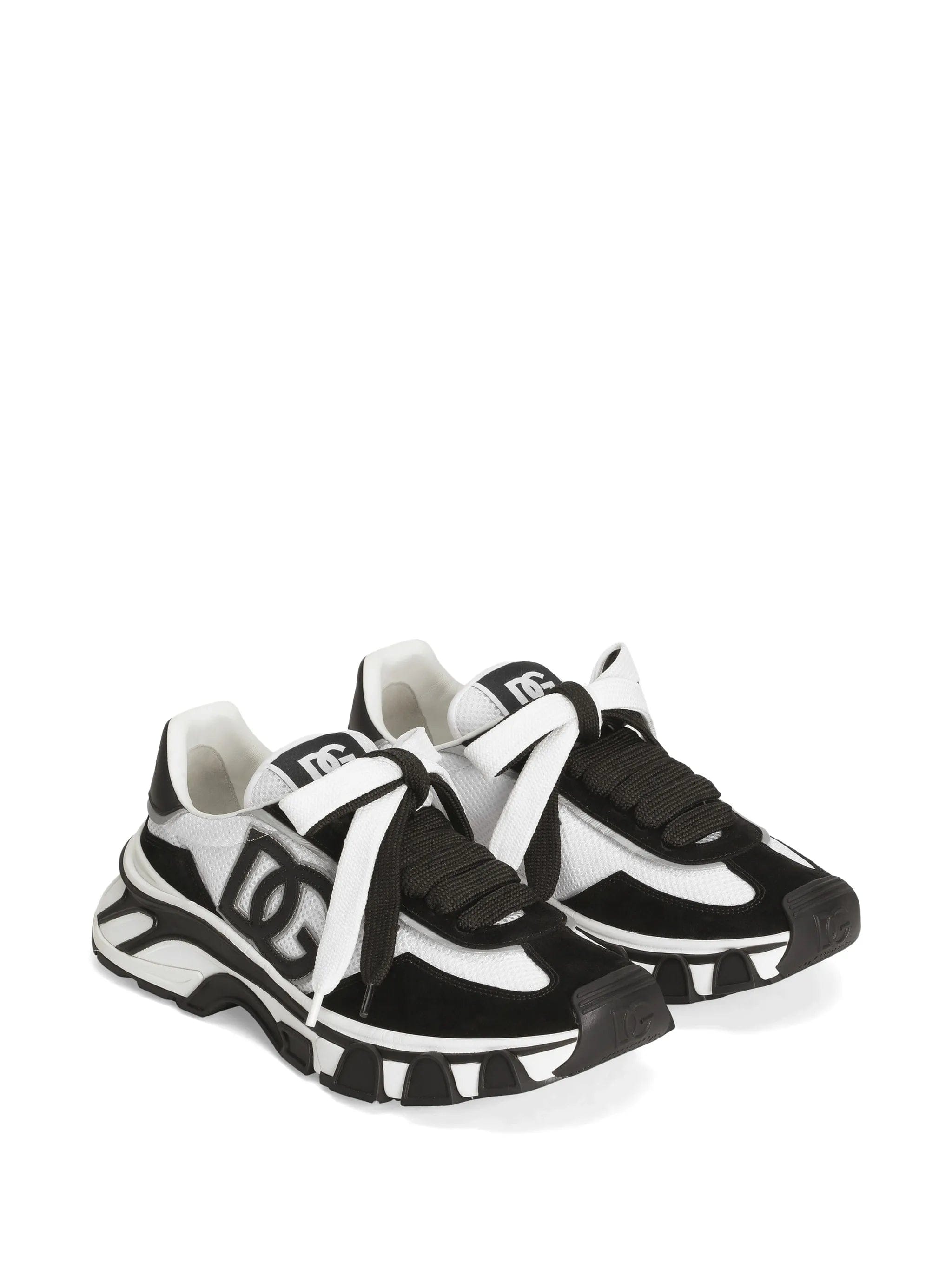 Dolce & Gabbana DG Country Road nylon and leather sneakers