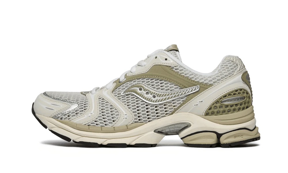 Saucony ProGrid Triumph 4 White Onyx Beige