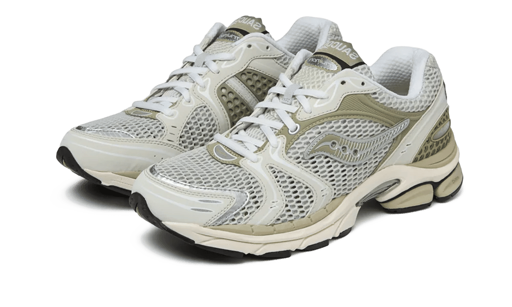 Saucony ProGrid Triumph 4 White Onyx Beige