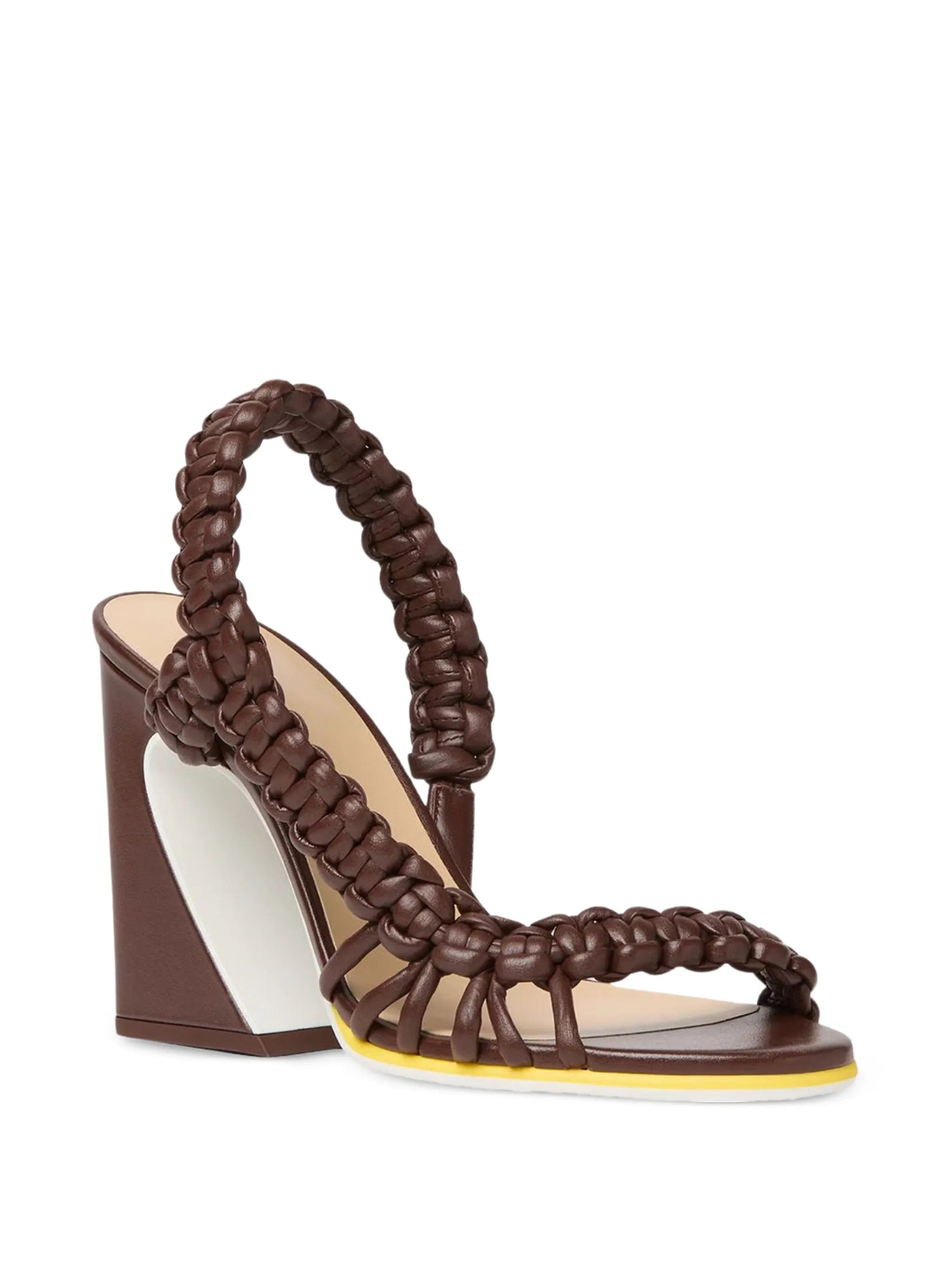 Fendi Arco braided sandals