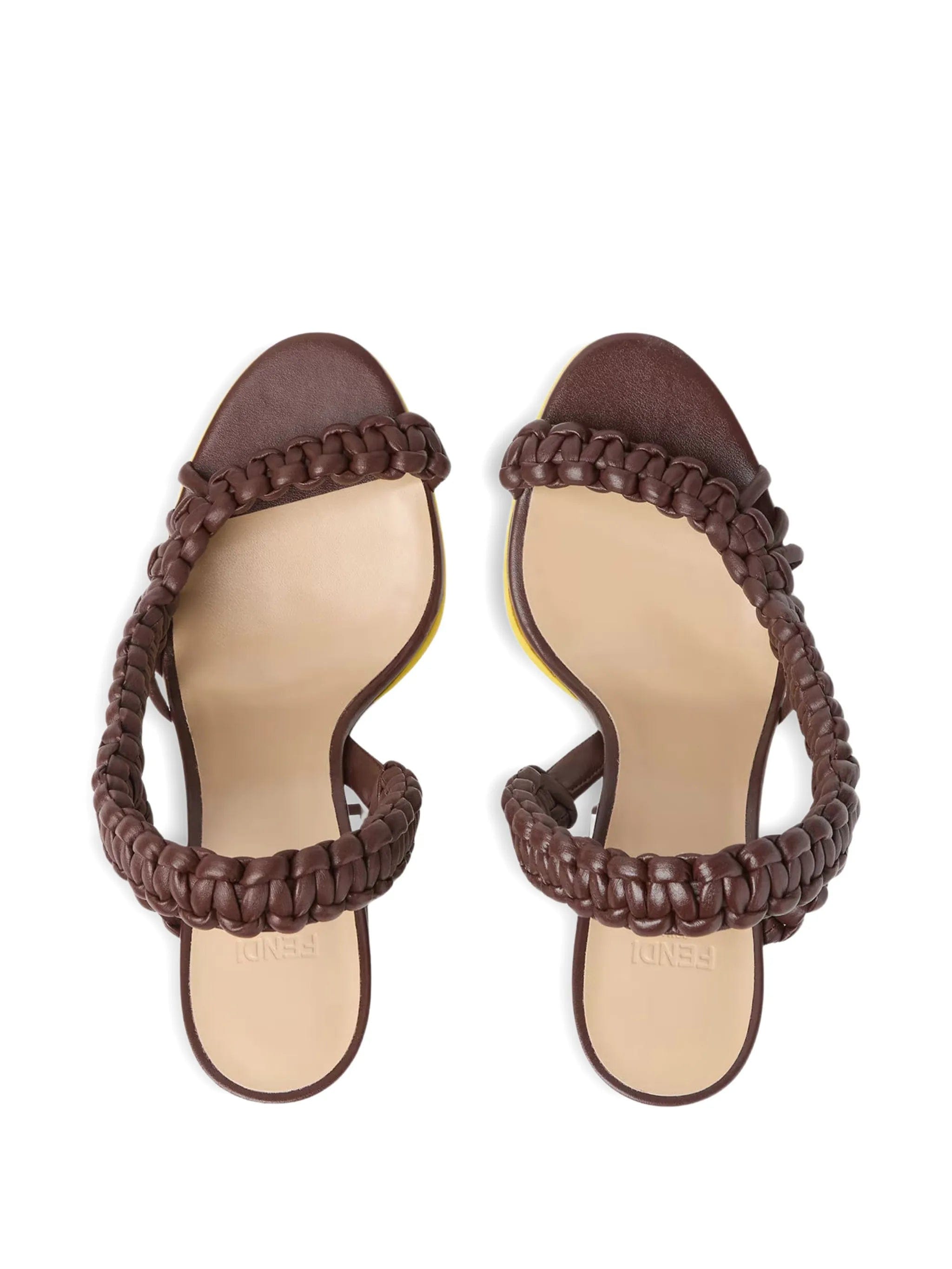 Fendi Arco braided sandals