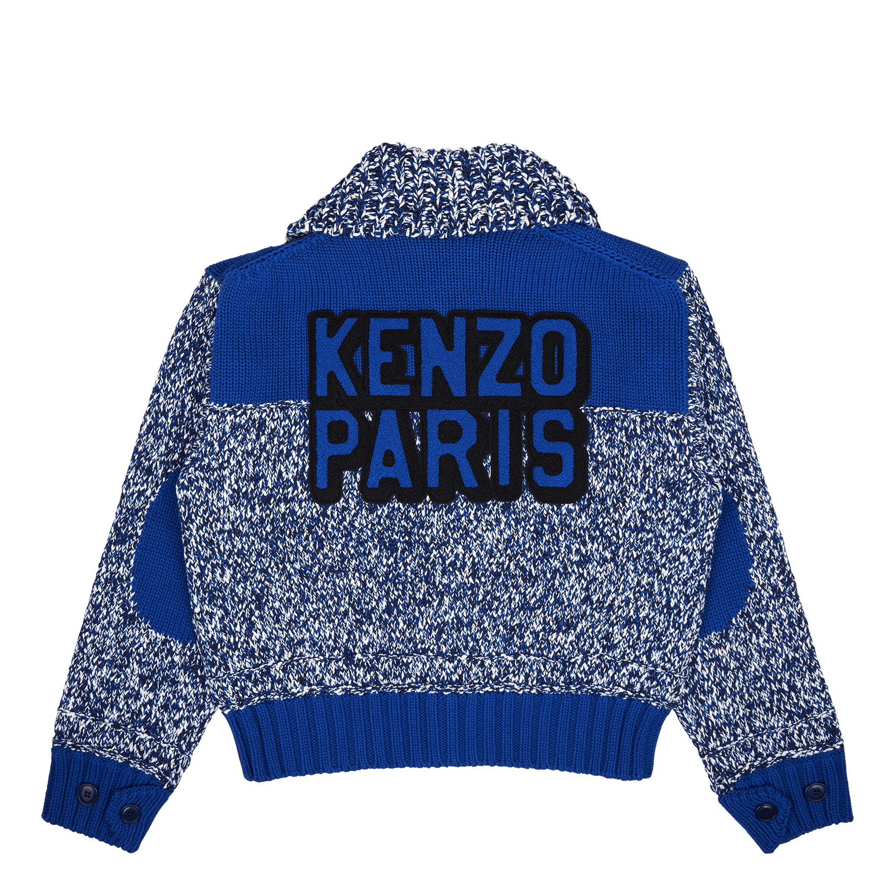 Kenzo Cardigan Kenzo Paris 3d Midnight Blue