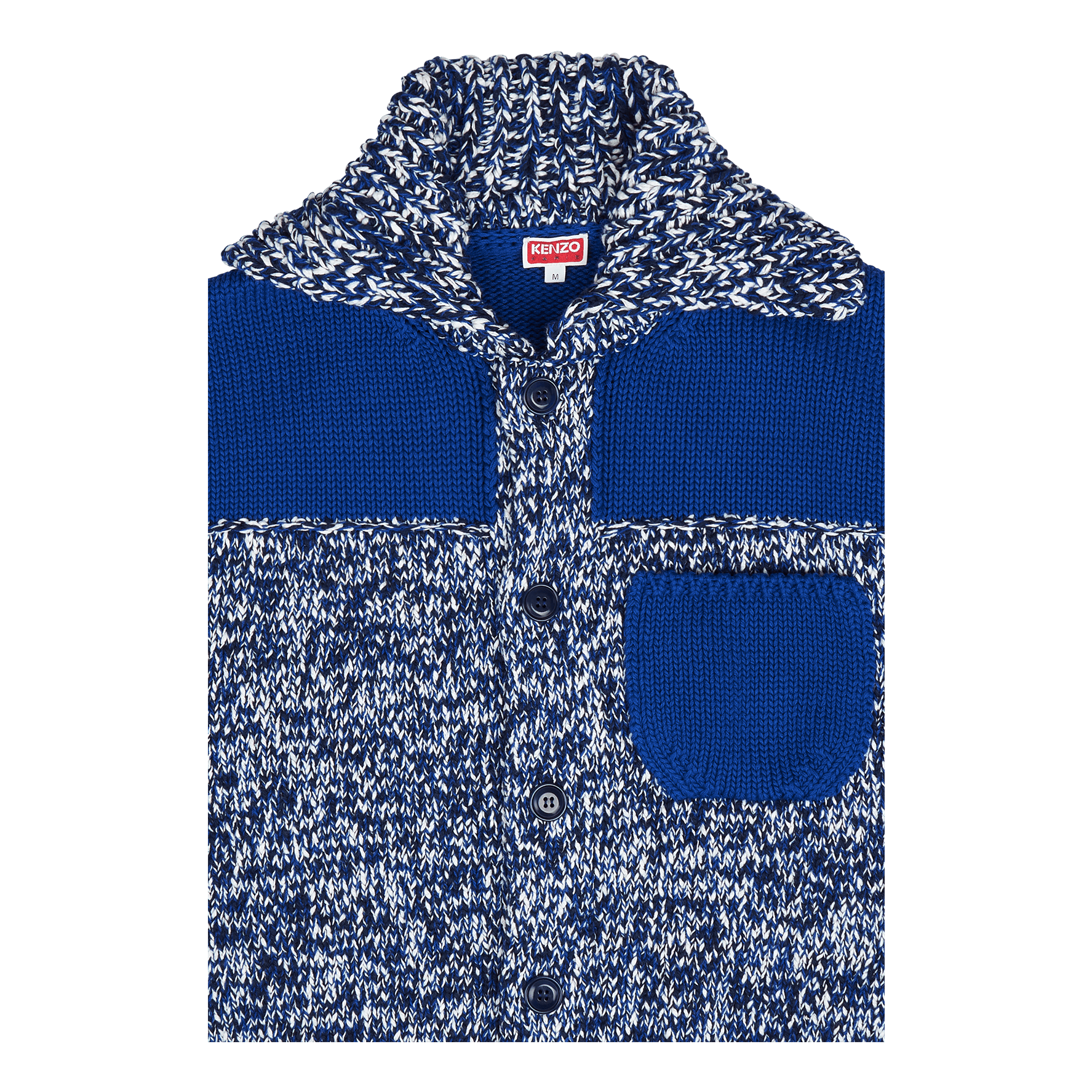 Kenzo Cardigan Kenzo Paris 3d Midnight Blue