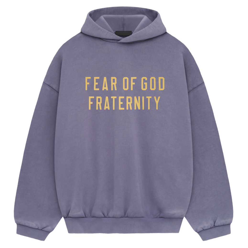 Fear Of God Essentials Heavy Fleece Hoodie Lavender (FW24)
