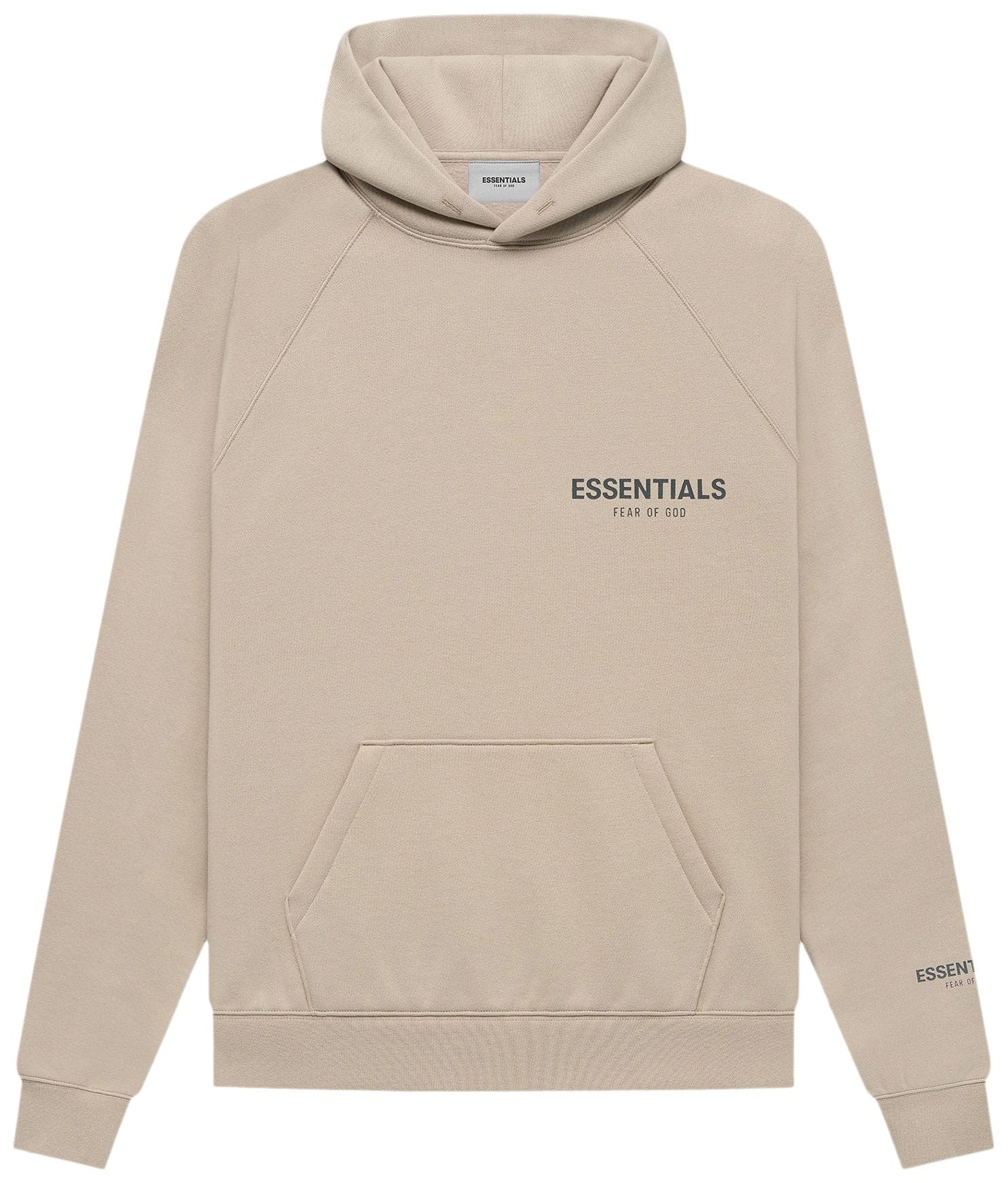 Fear of God Essentials Pullover Hoodie Tan (FW21)