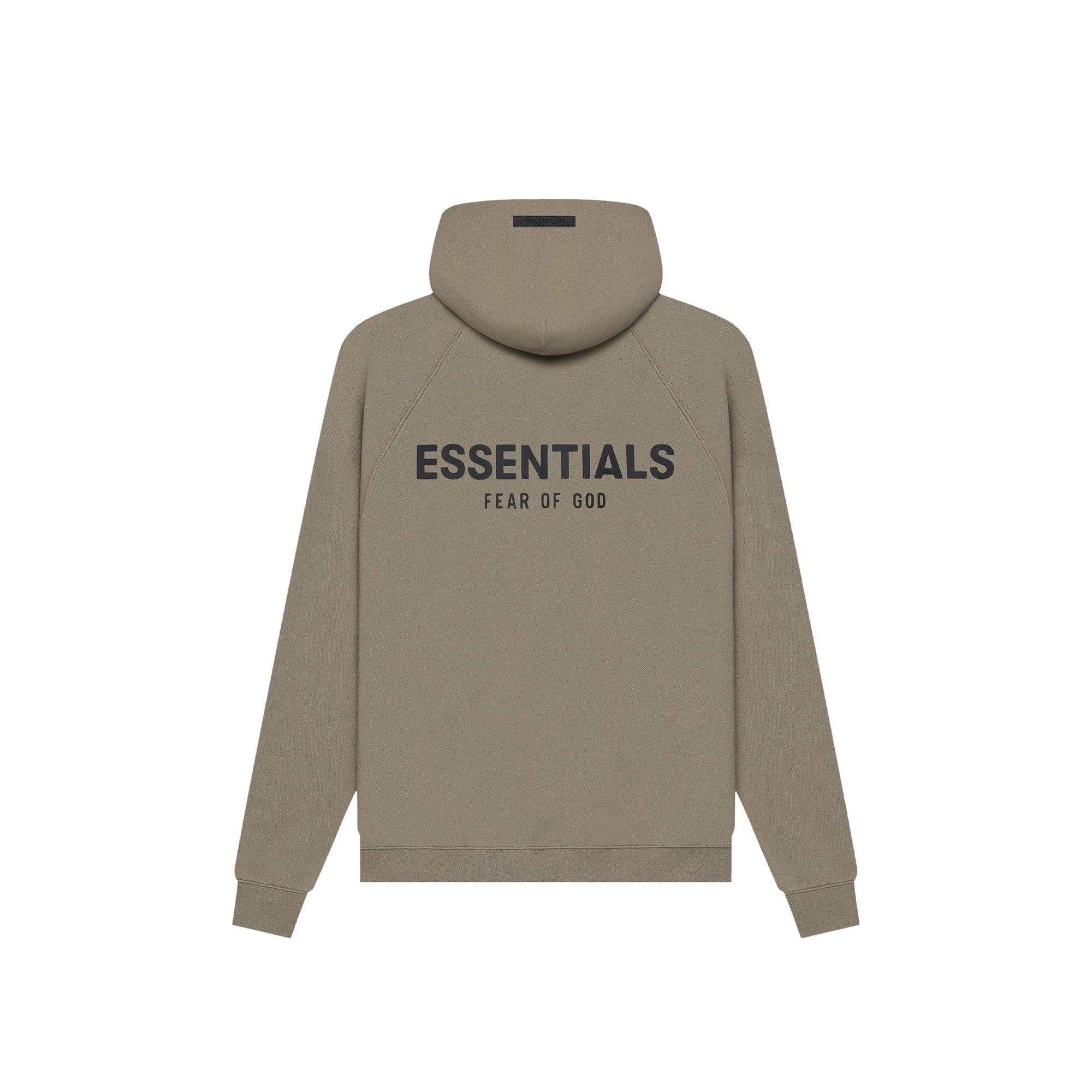 Fear of God ESSENTIALS Pull - Over Hoodie Taupe SS21